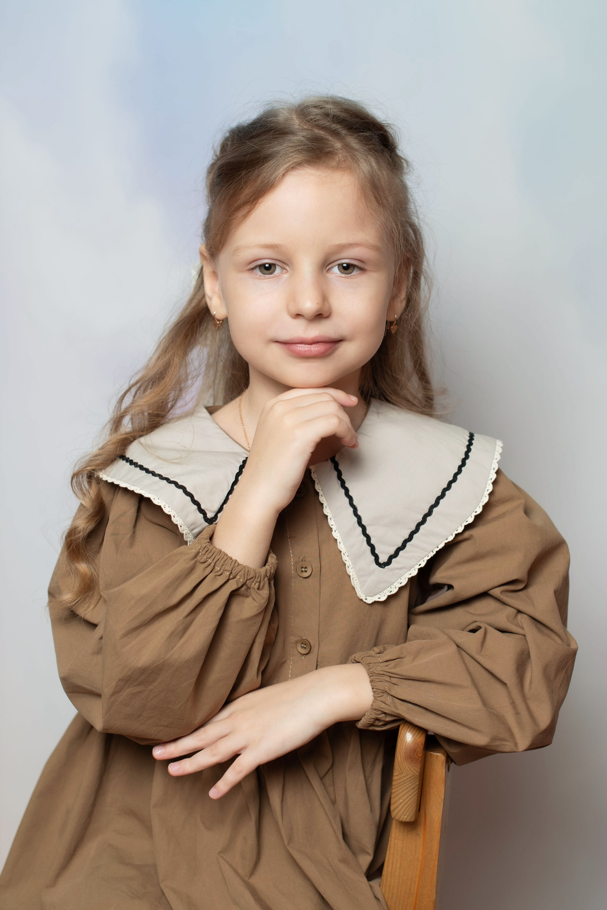 Портреты в детском саду. Школьный фотограф