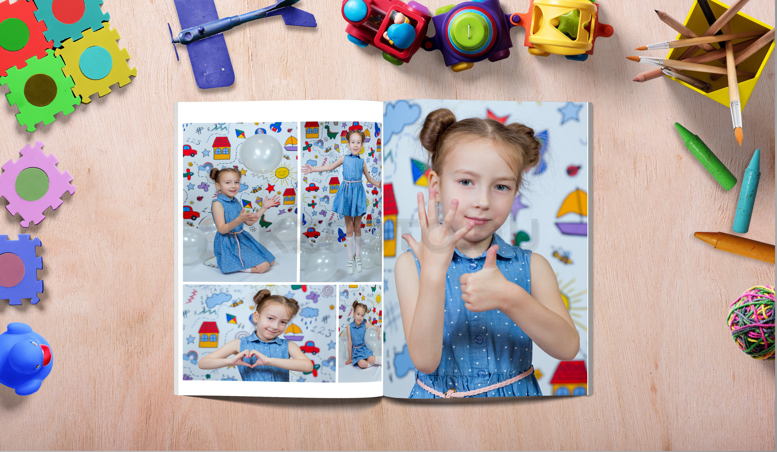 ФОТОКНИГА С ОЖИВЛЕНИЕМ, 21Х30 СМ, 5 РАЗВОРОТОВ. Фотограф Екатерина Зайкова в Санкт-Петербурге