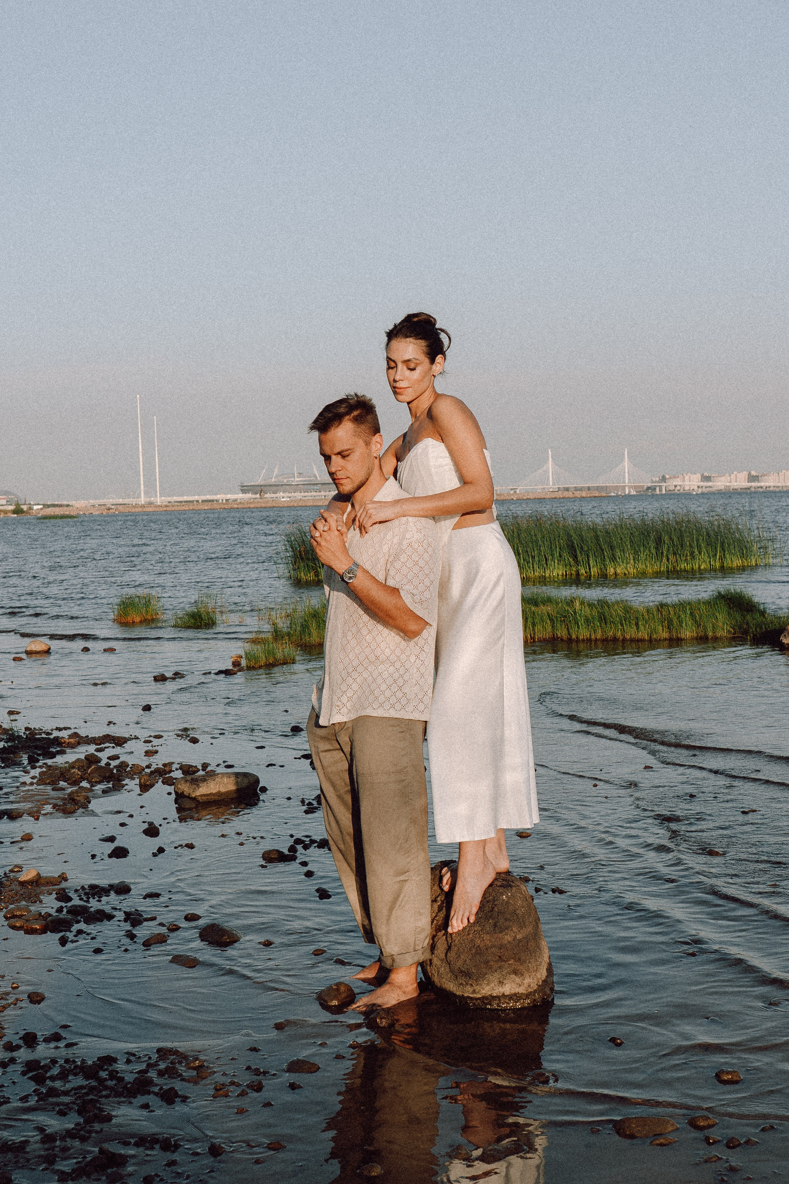 СВАДЕБНАЯ ФОТОСЕССИЯ ВЫЕЗДНОЙ ЦЕРЕМОНИИ (ФИНСКИЙ ЗАЛИВ). Профессиональный фотограф, Санкт-Петербург — Виктория Богомолова