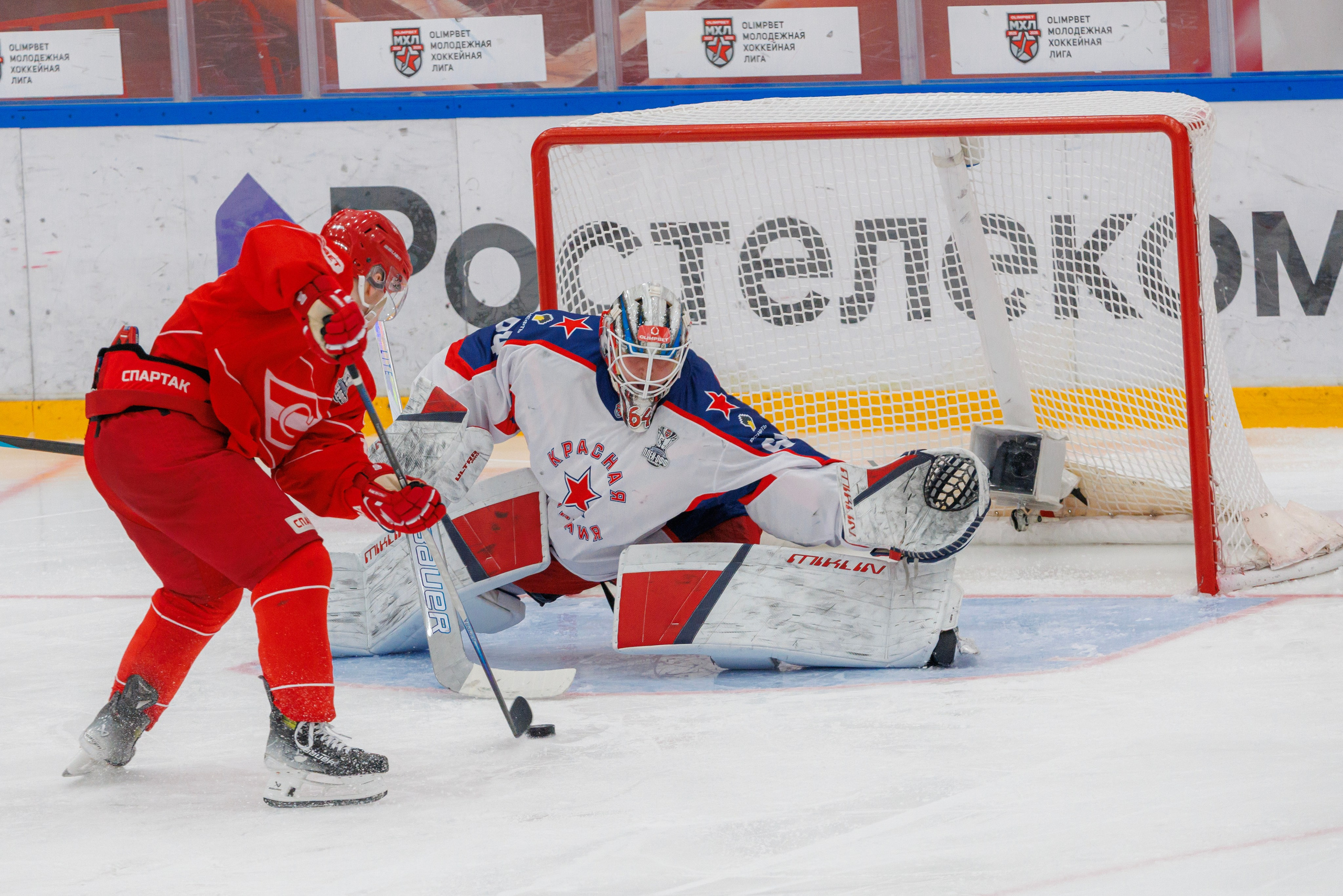 ПЛЕЙ-ОФФ МХЛ. МХК СПАРТАК — ХК КРАСНАЯ АРМИЯ. Artem Zenin Photography