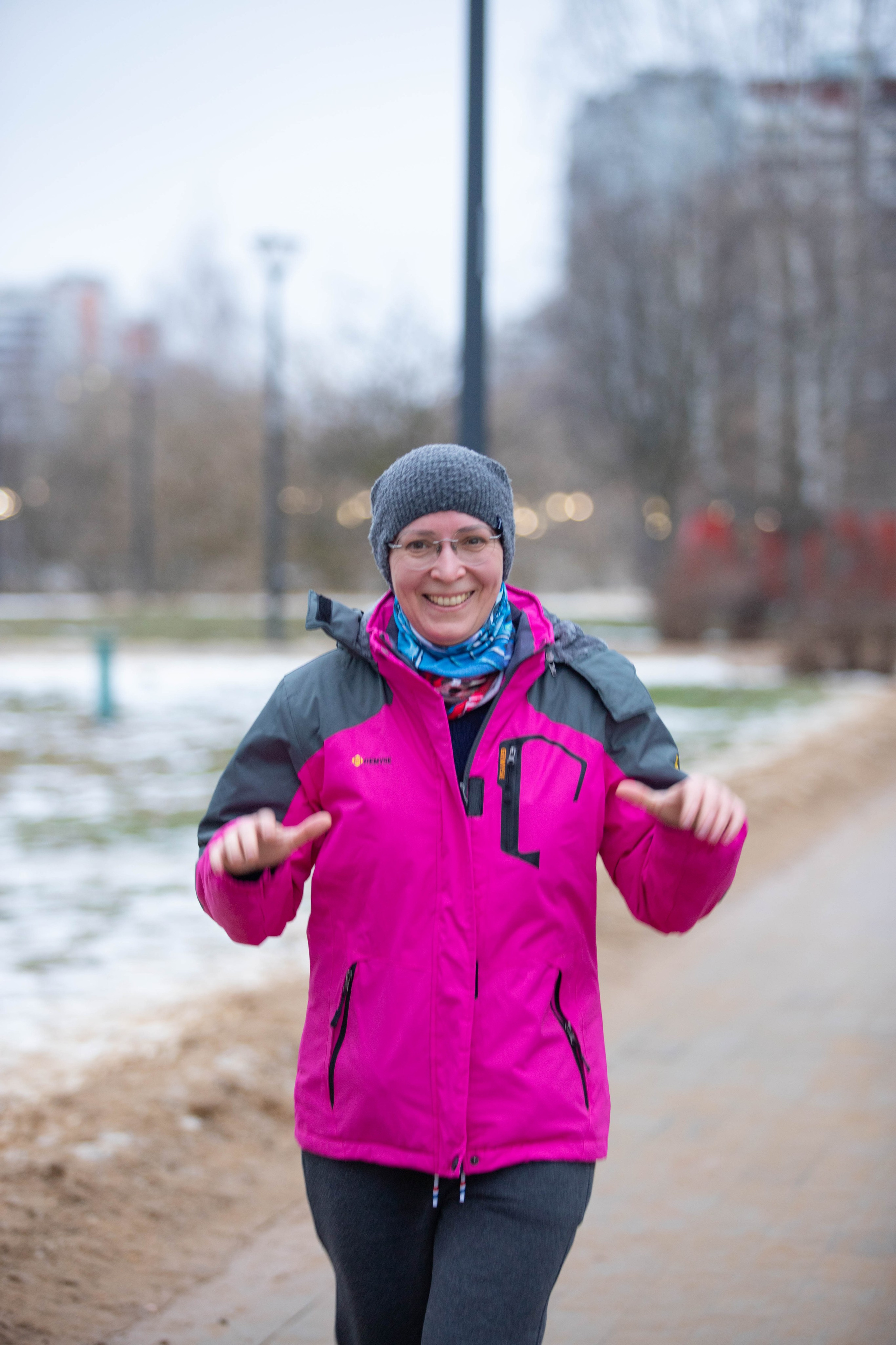 5 верст/декабрь. Александра Мельниченко/ Бегающий фотограф