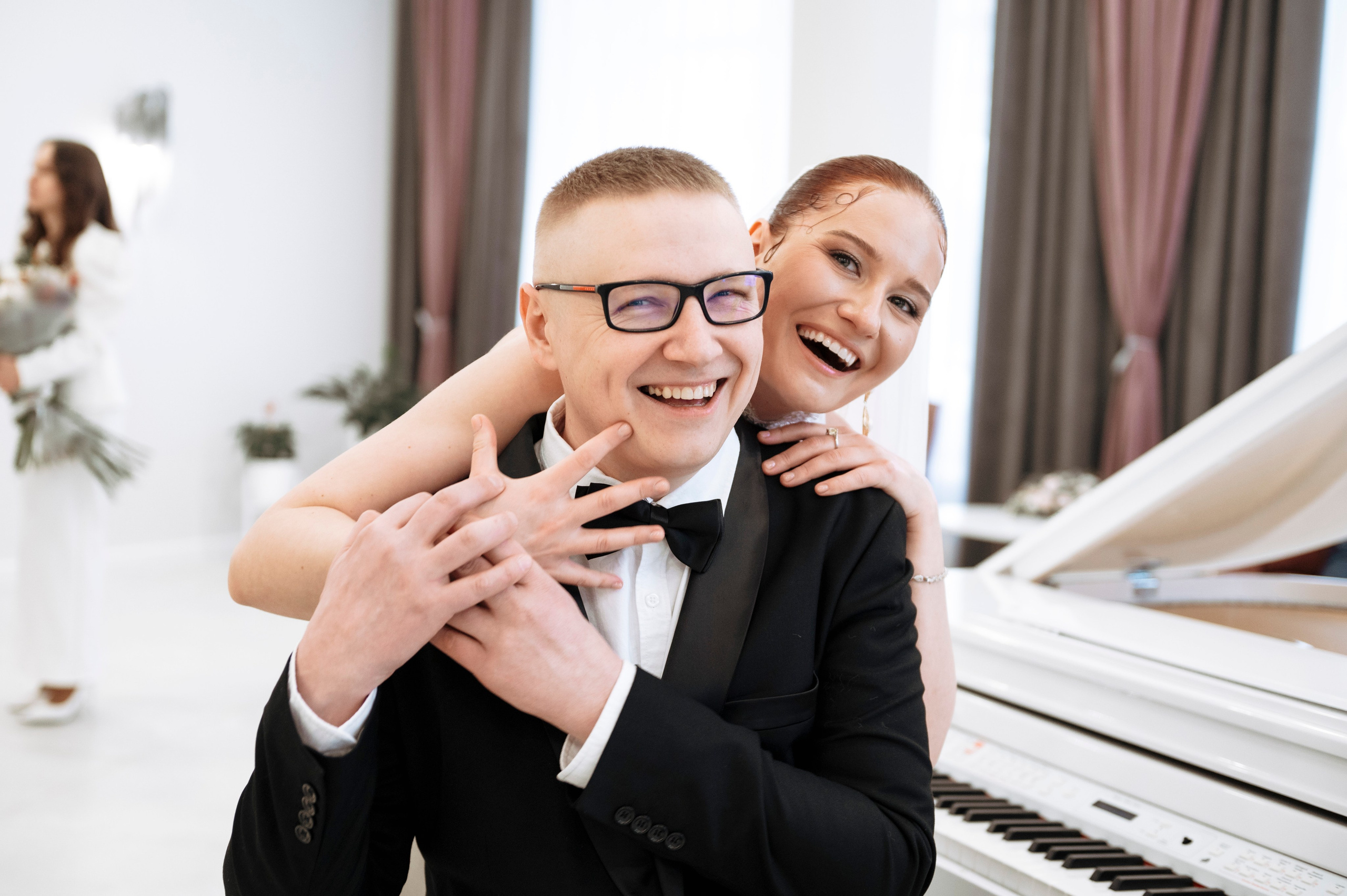 Свадебная фотосессия в ЗАГСе. Анна Боровикова, фотограф Пушкино