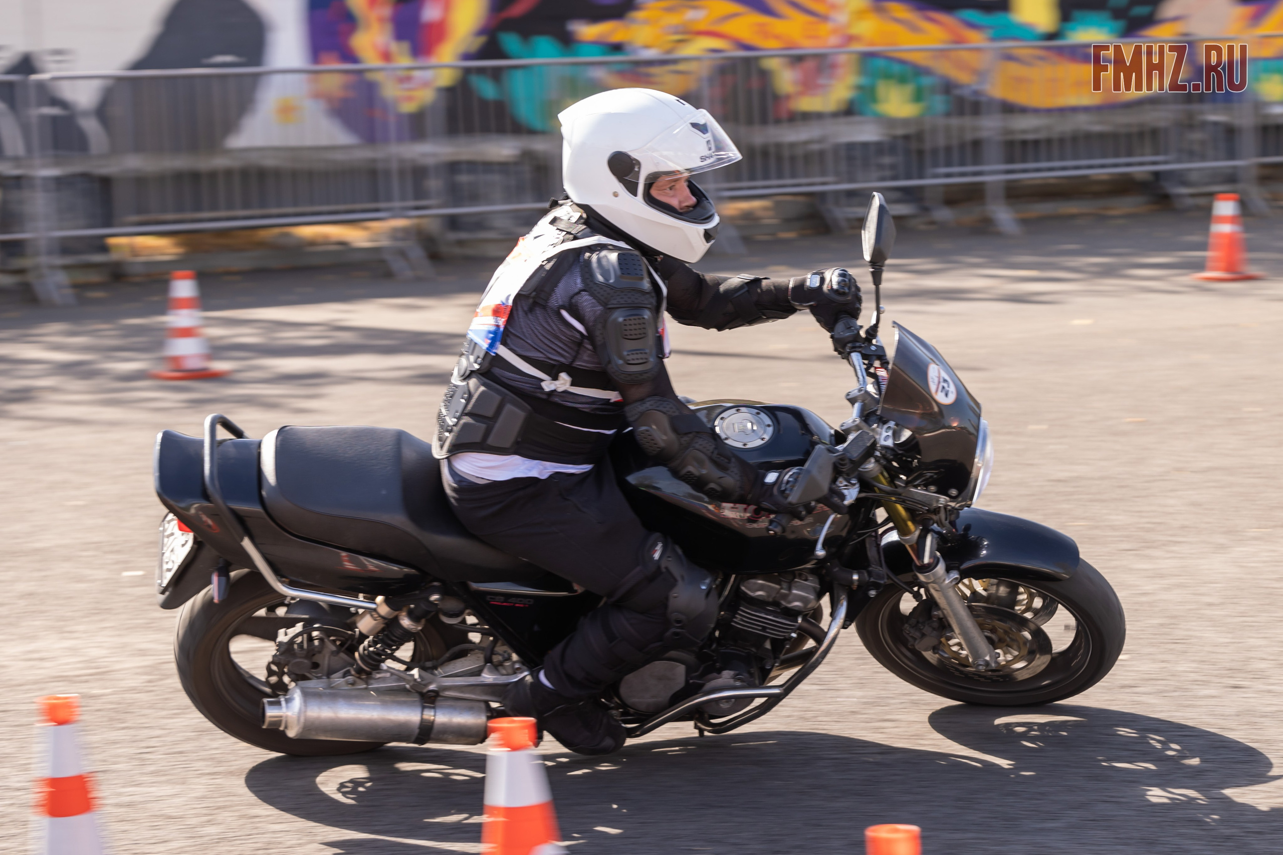 Соревнования по мотоджимхане на площадке Мосгортранс 15.09.2024. Фотограф Владимир Охрименко