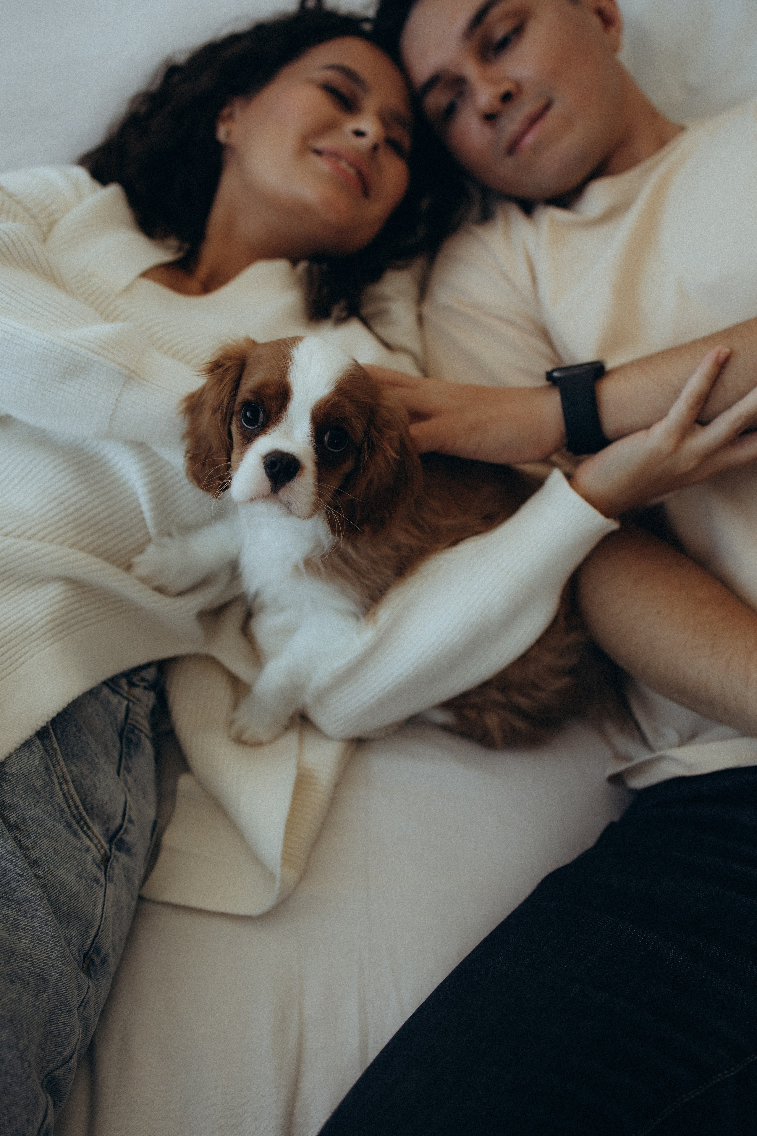 Ришат, Айгуль и пушистый малыш Йоко. Фотограф из Казани Мария Шамсутдинова