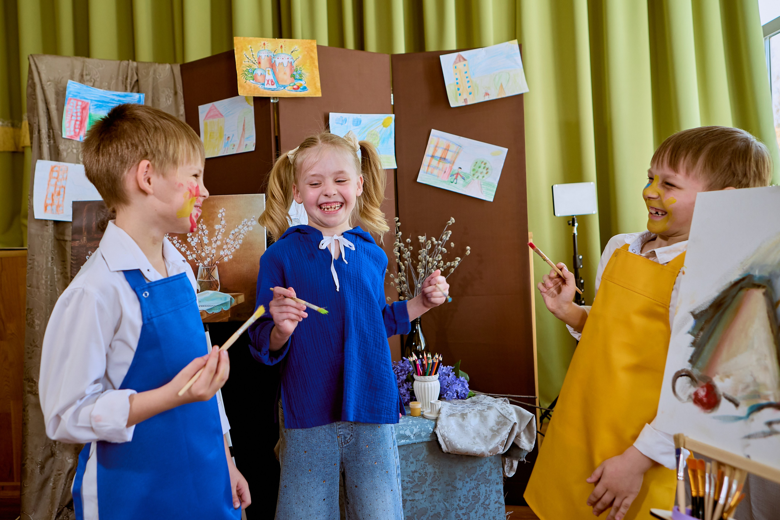 Творческая фотосессия художники