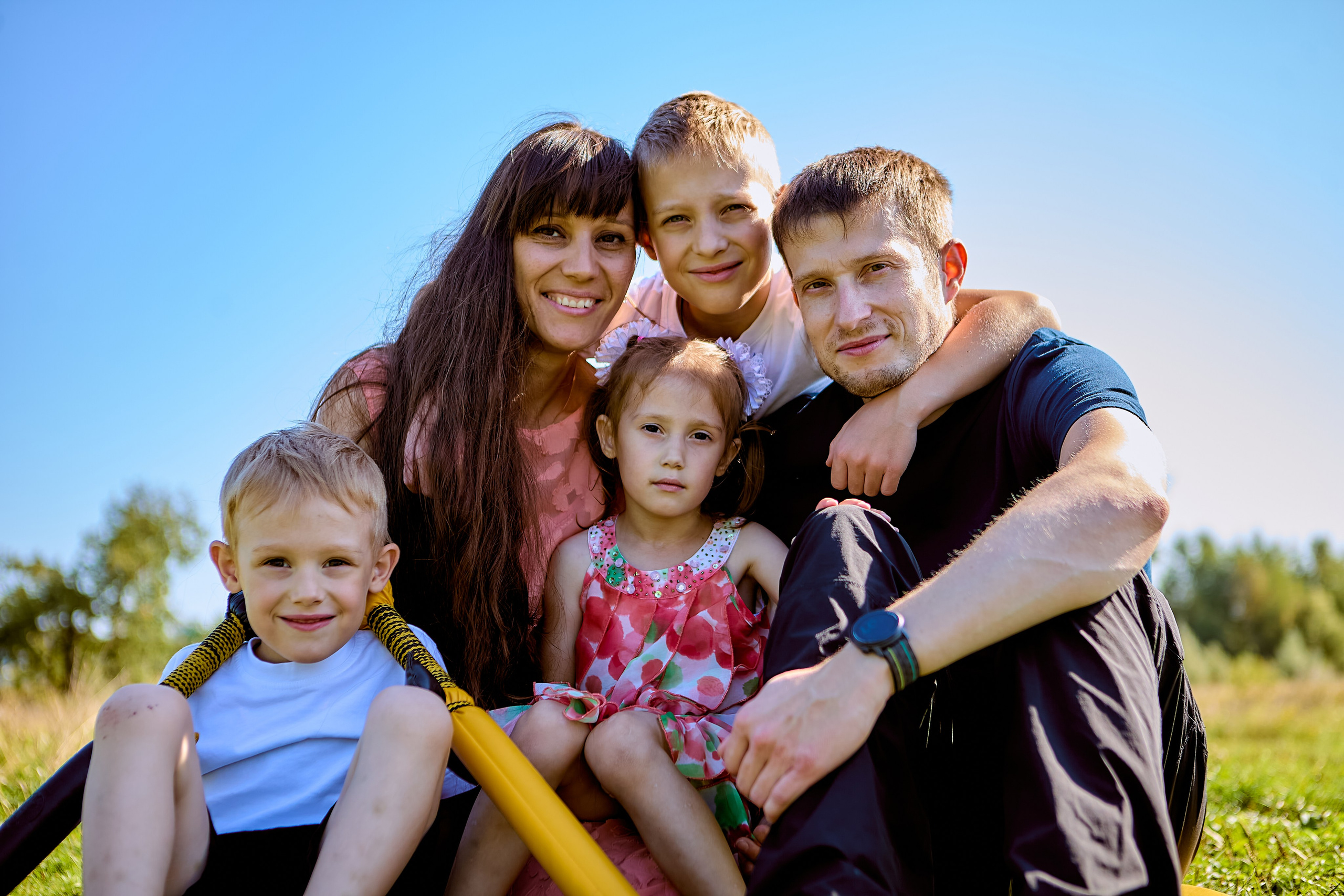 Семейное фото. Семейная фотосессия "Последний День лета"