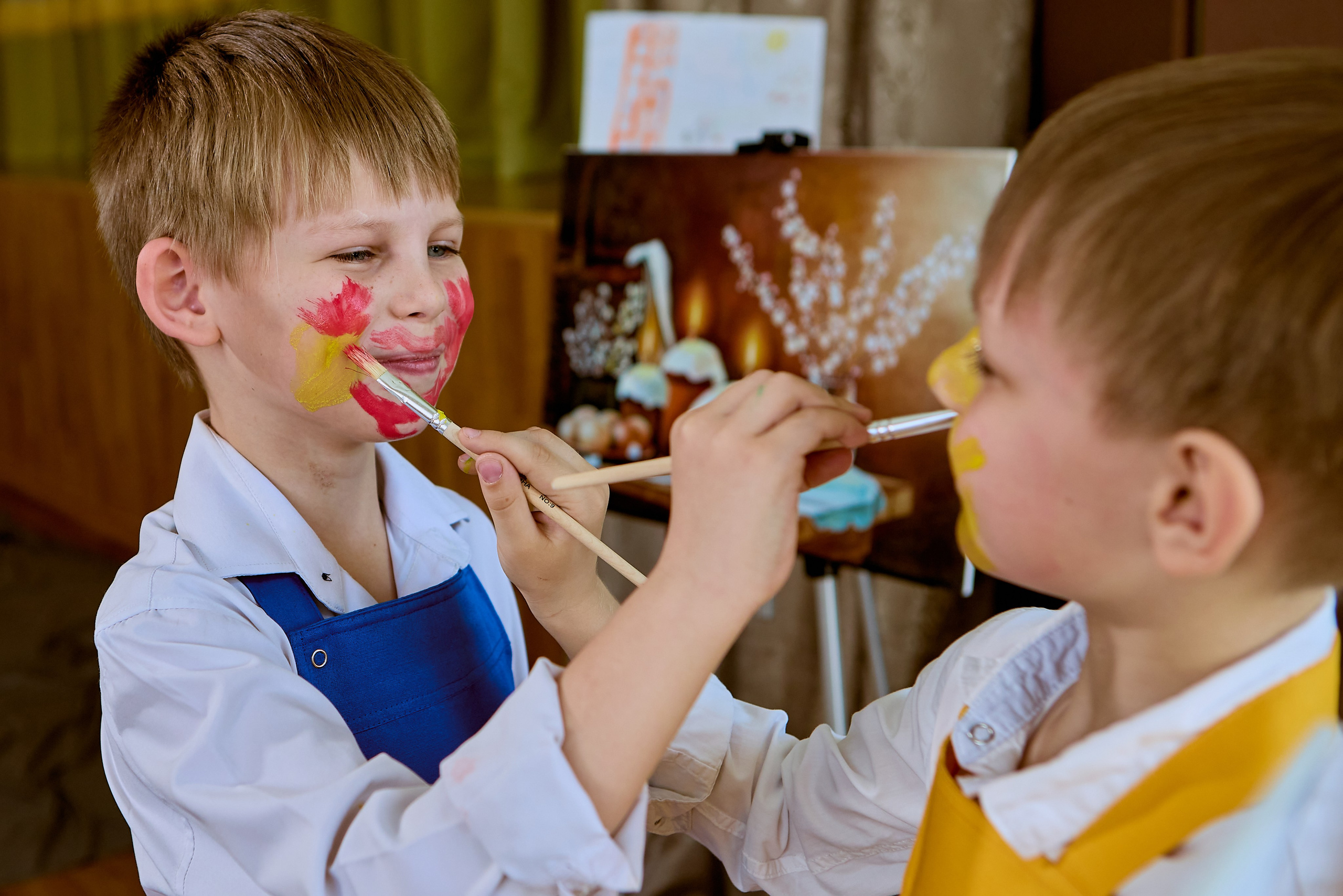 Творческая фотосессия художники