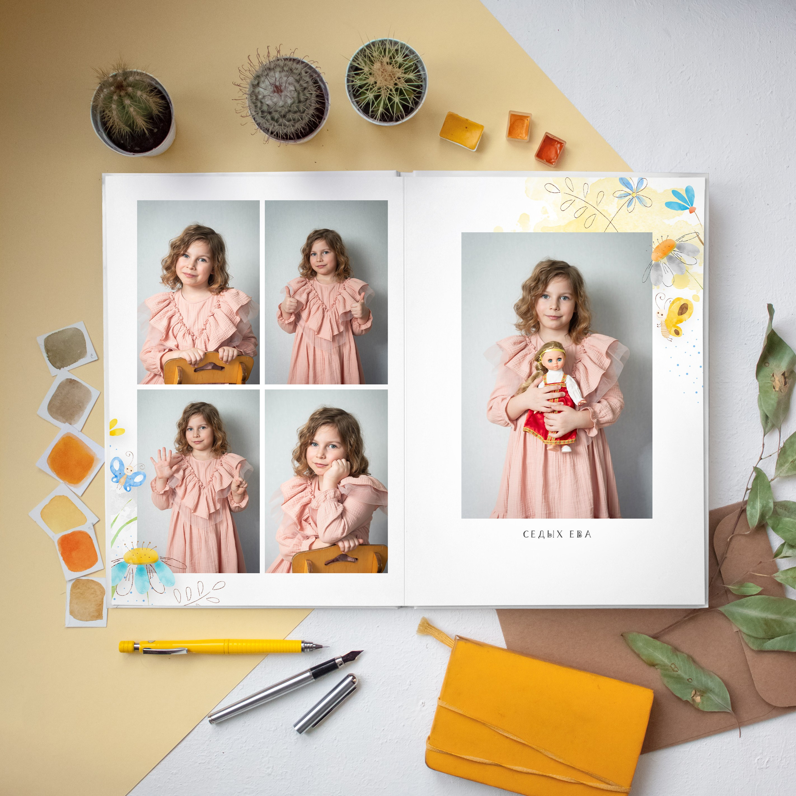 Бабочки. Семейный и детский фотограф в Москве Евгения Миронова