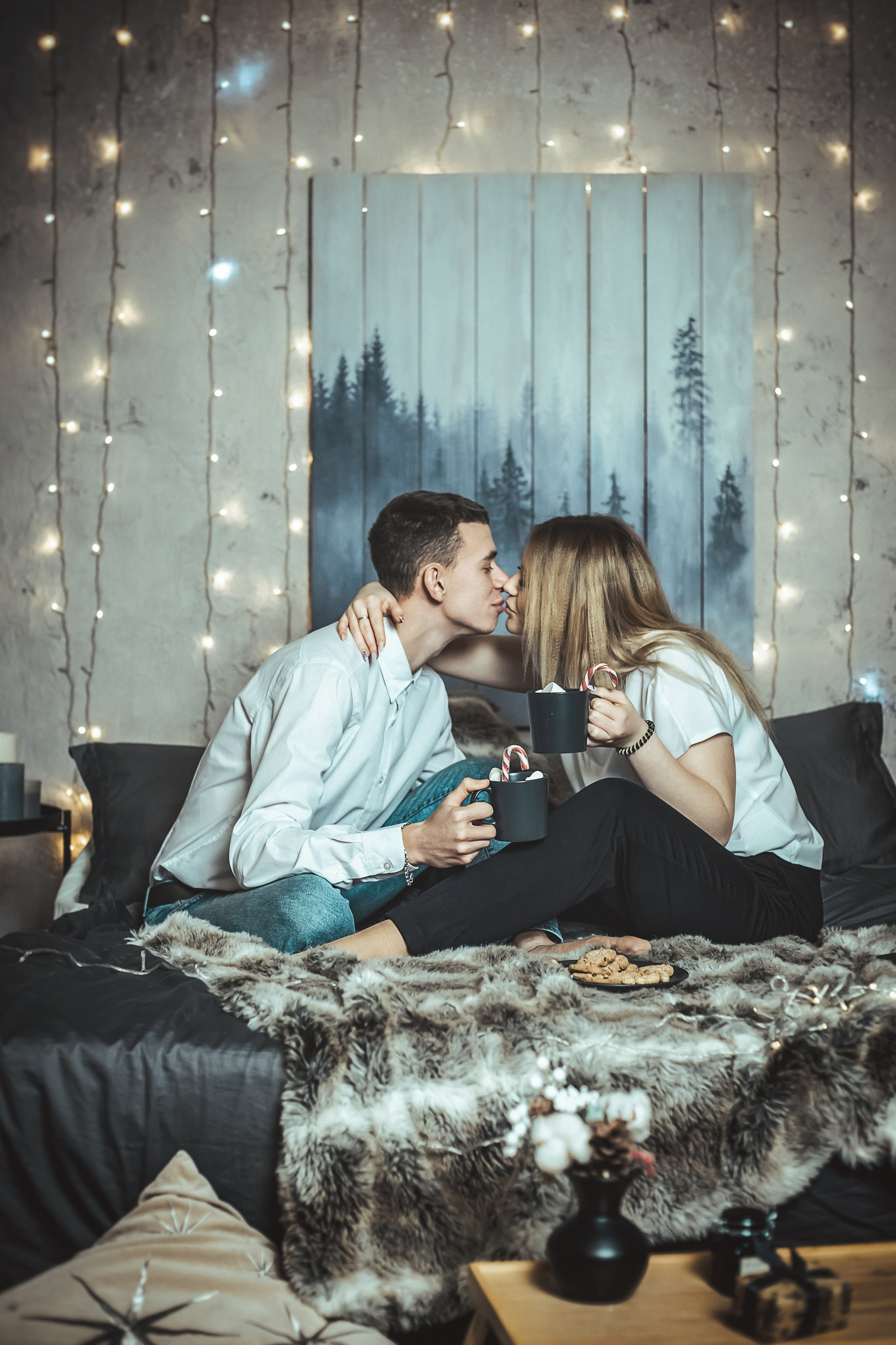 Зимний вечер. Вера Соколова фотограф Воронеж