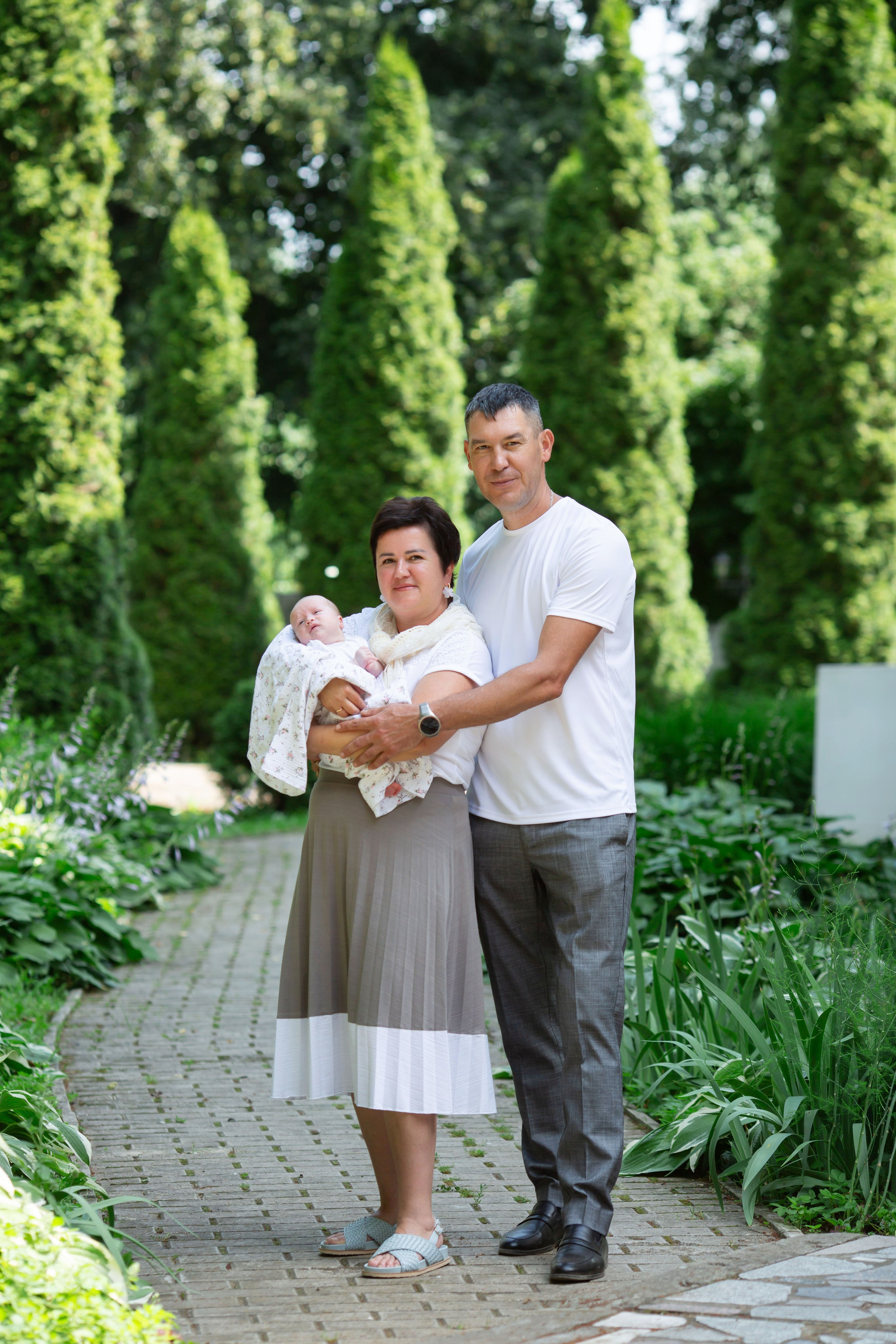 Крещение Амелии. Храм Рождества Христова в с. Михалево. Семейный и детский фотограф Анна Петракова