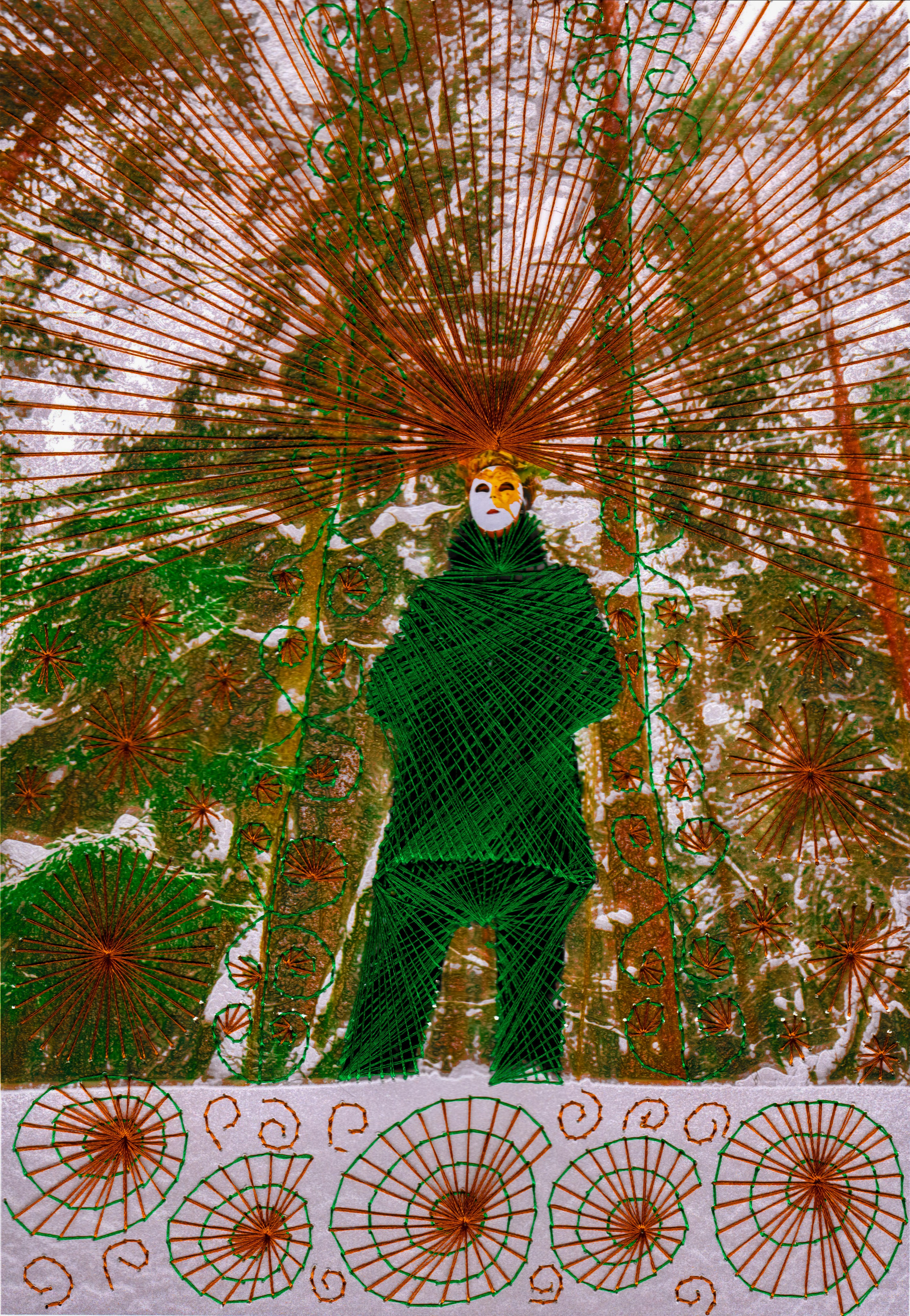 Шишигами. Дух – олень в японской мифологии, бог жизни и смерти, защитник леса.