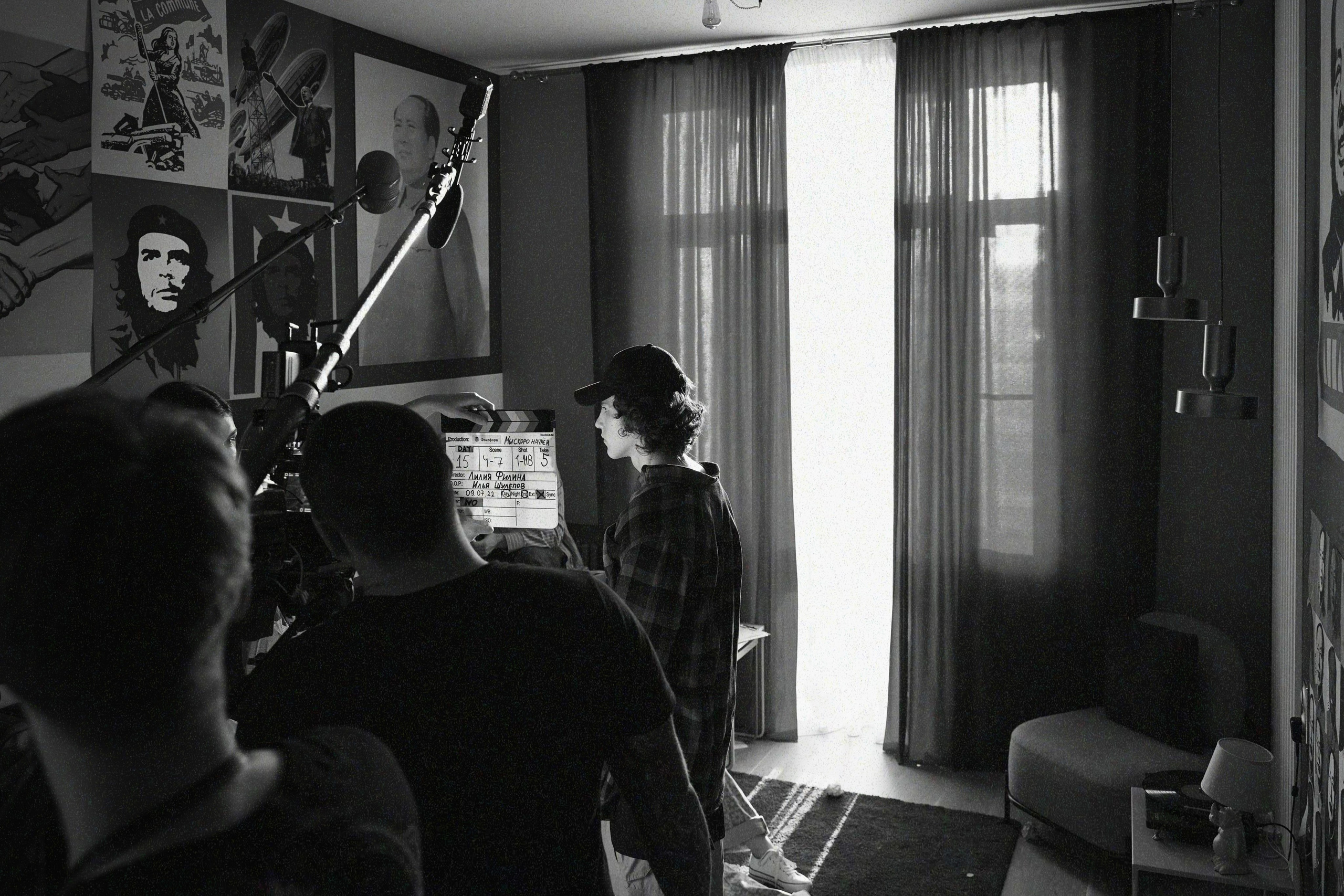 Filming a movie, backstage. Katyavasileva