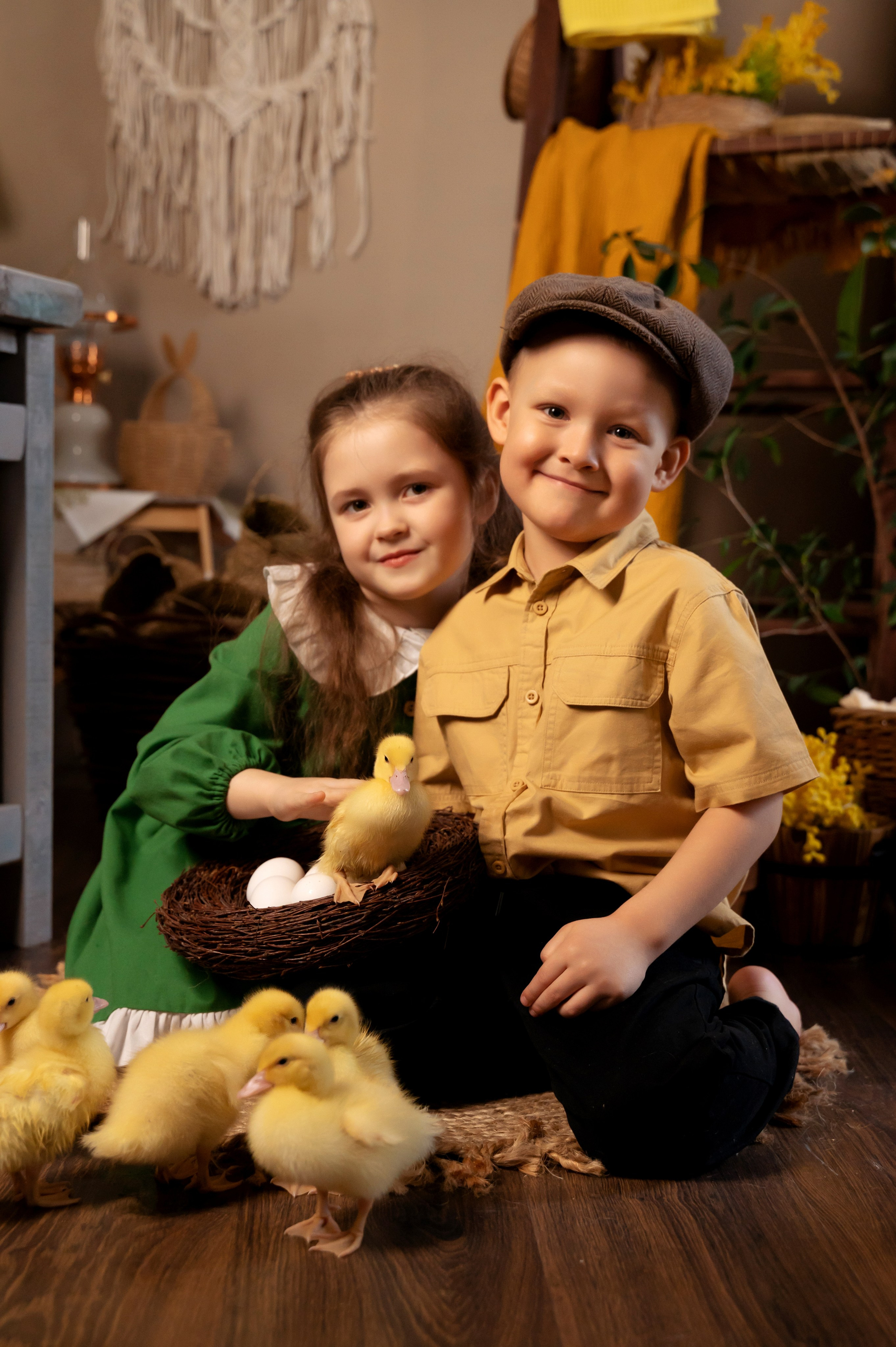 Купание утят. Елена Задорина