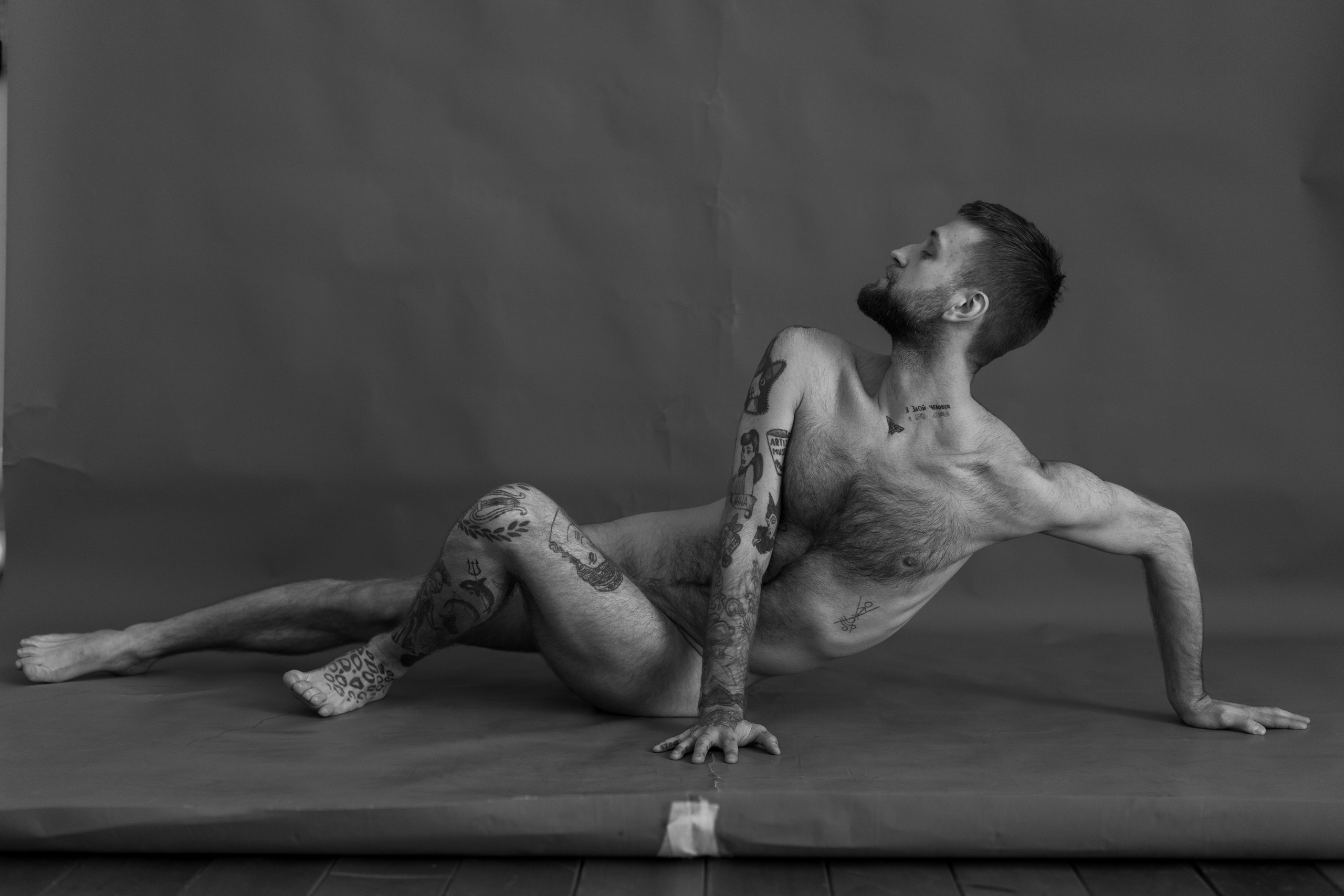 Мужская съёмка ню. Фотограф Елизавета Потешкина