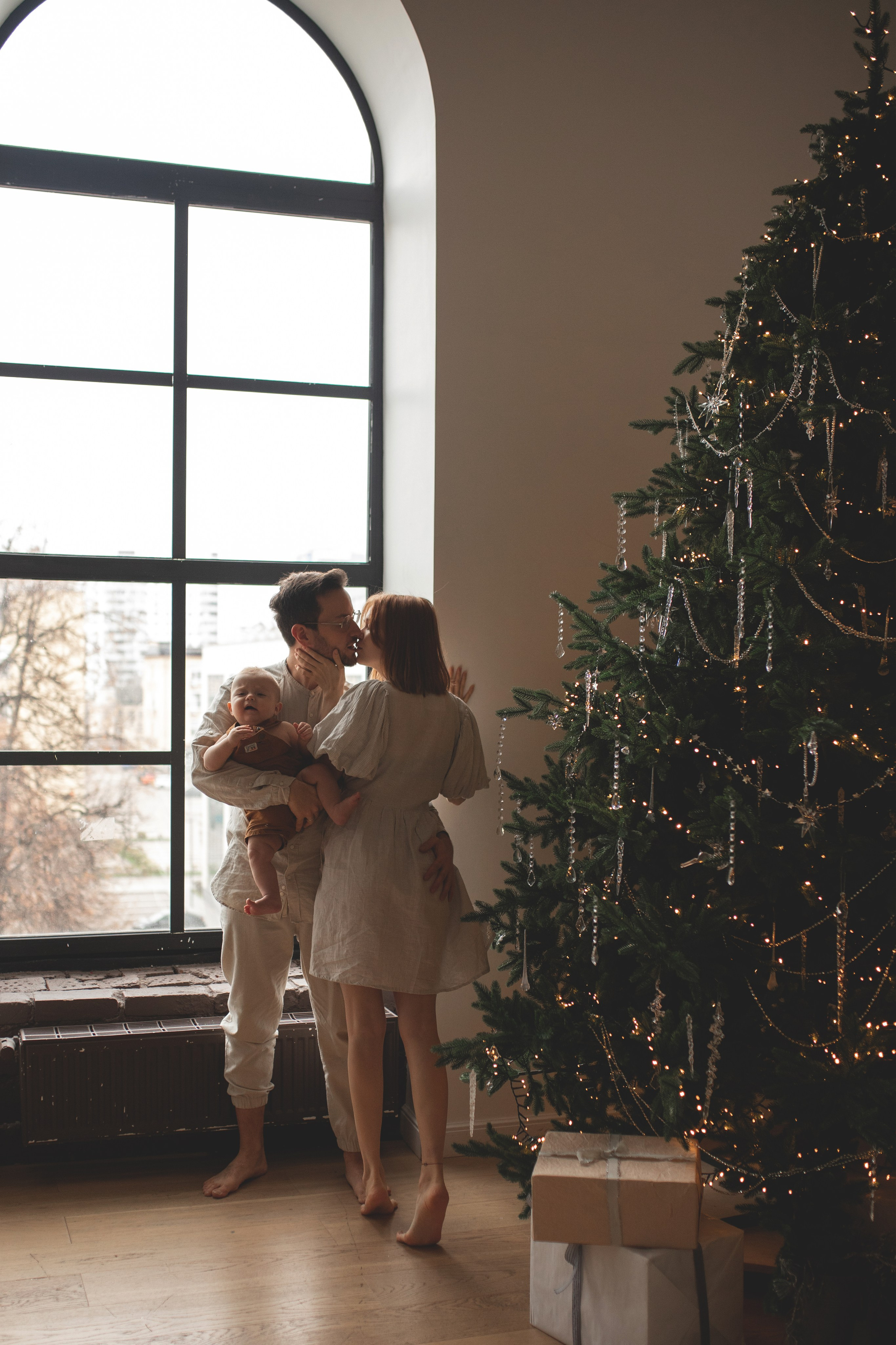 Семейная новогодняя история. Фотограф в Москве. Елизавета Косицына