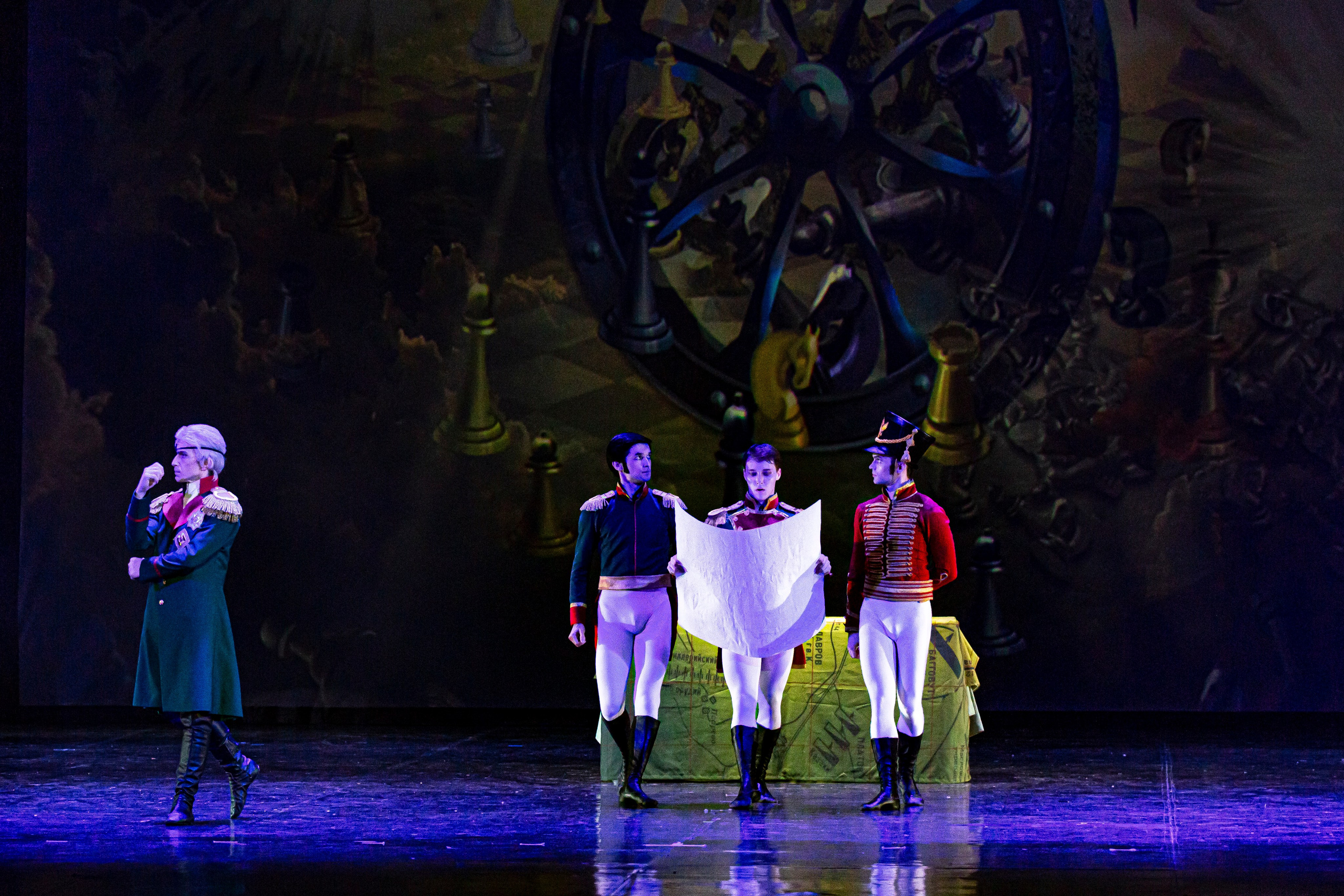 Война и Мир балет Марийского театра оперы и балета на сцене Зимнего театра г. Сочи премьера. Фотограф в Сочи Юрий Шептаев