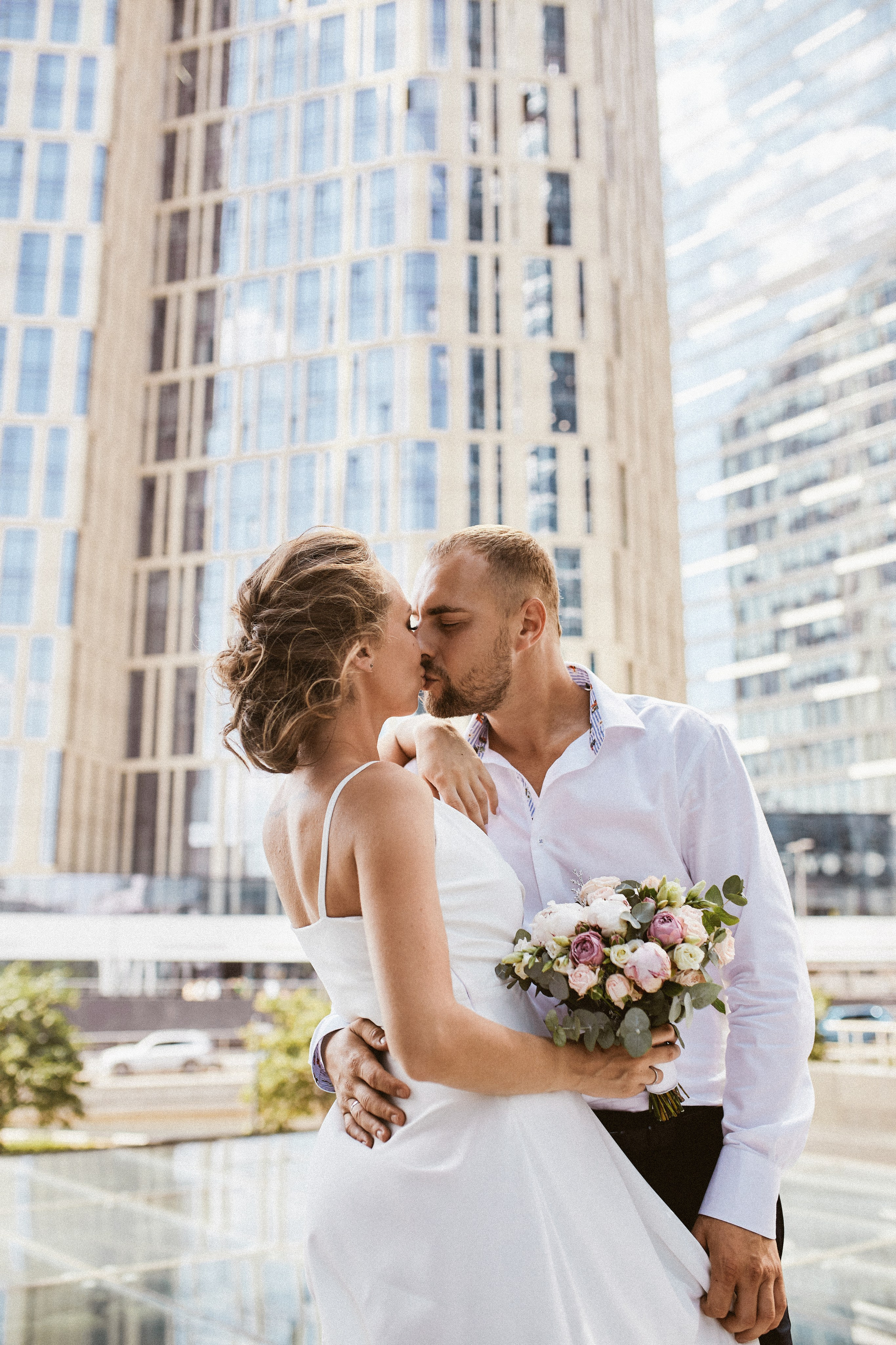Свадьба в Сити. Портретный фотограф в Москве Мария Варлей