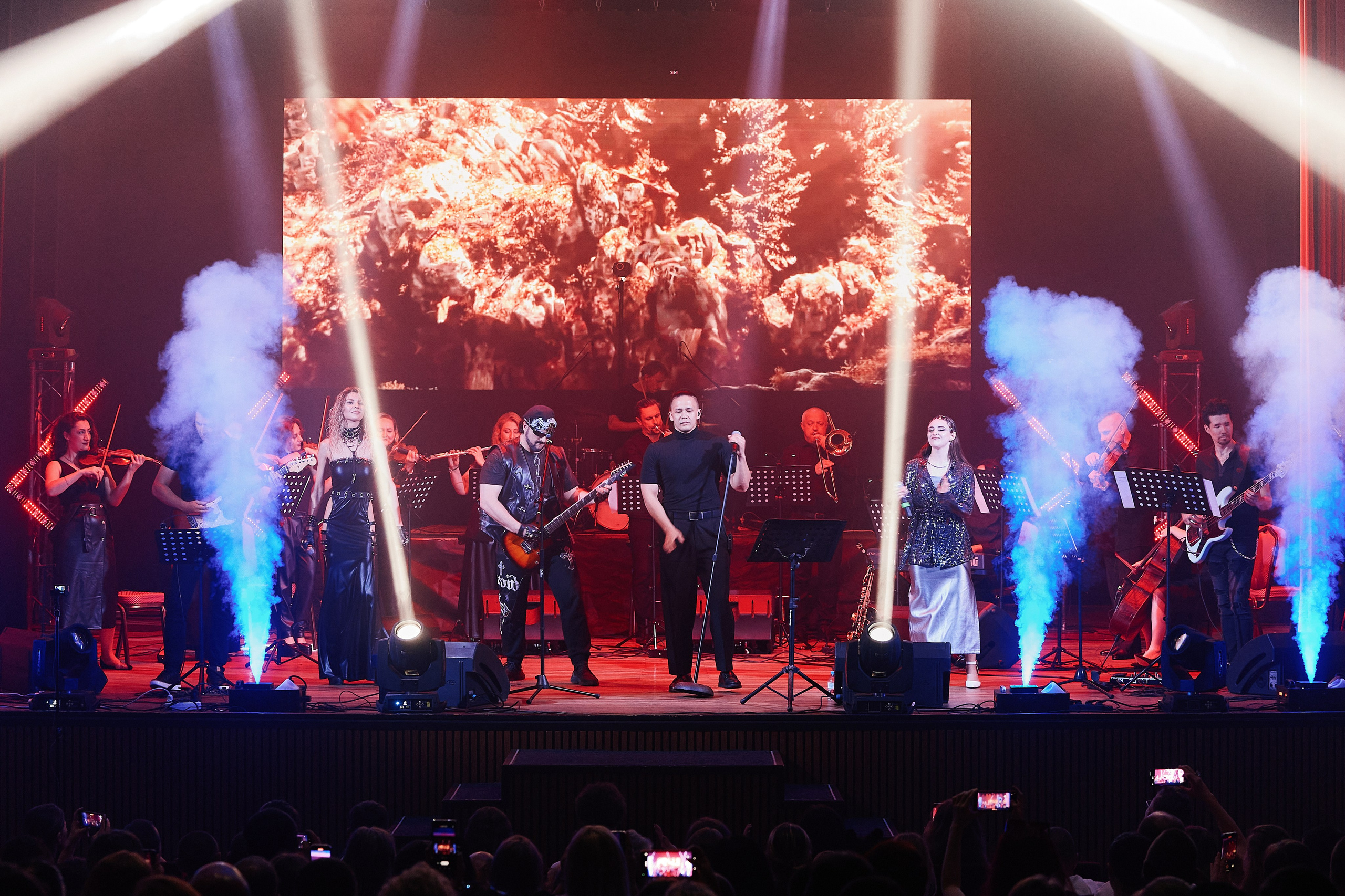 Симфо-Рок-Шоу в ДКЖД 05.06. Свадебный репортажный фотограф краснодар максим дремов дрёмов фотосессия студия цена