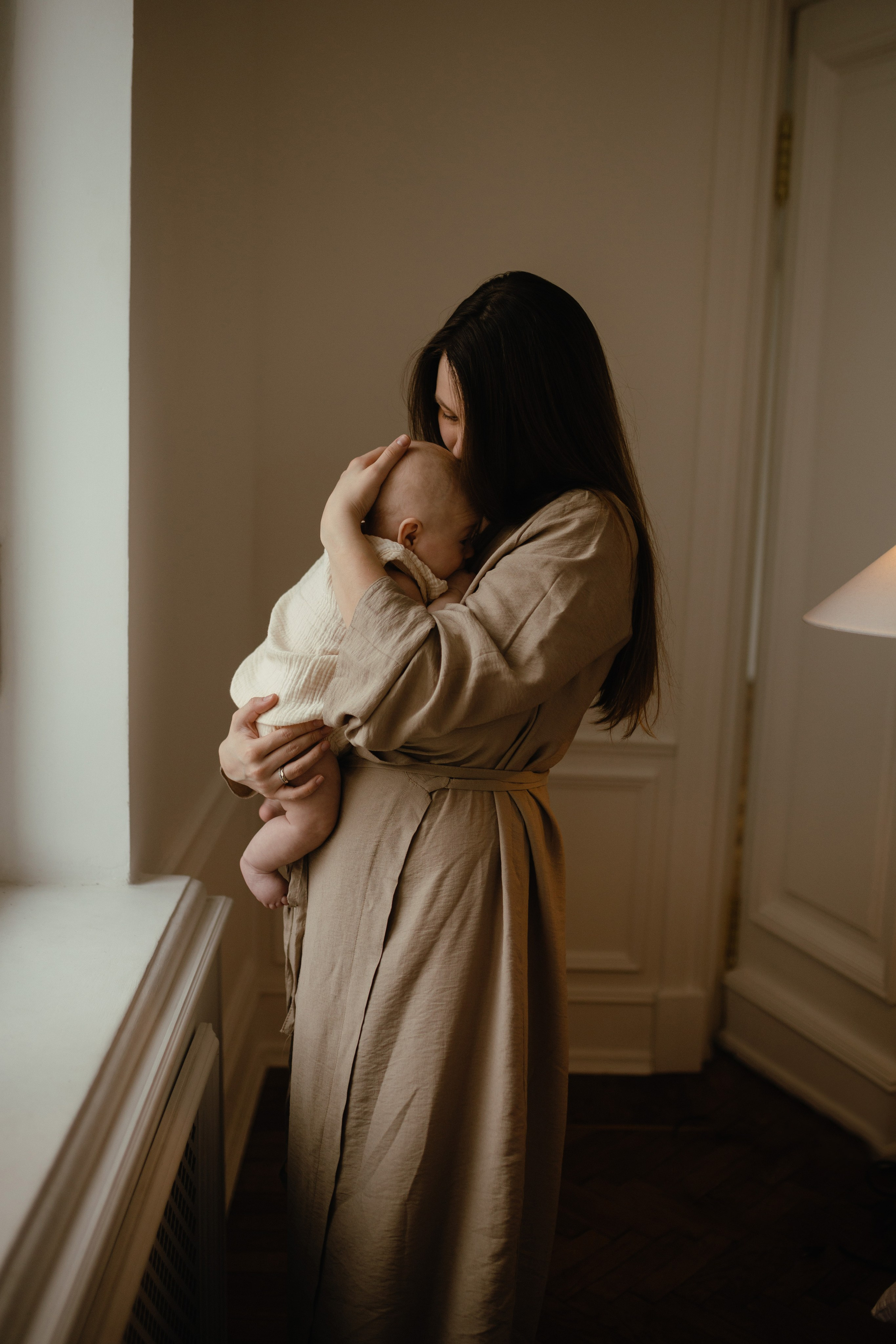 Алёна и малыш Тимофей. Мария Гурьянова. Семейный lifestyle фотограф в Москве и по всему миру