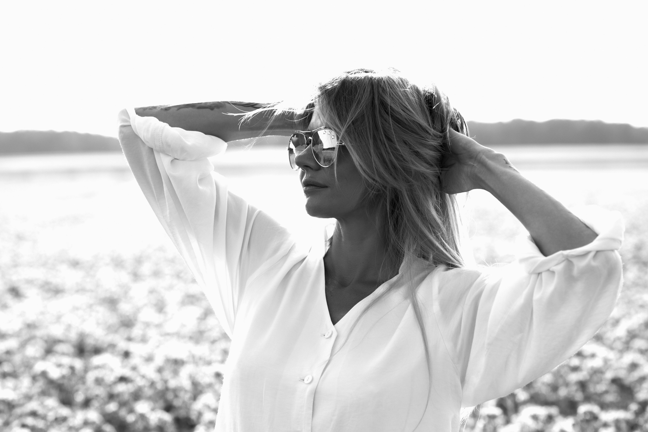 Чёрно-Белый женский портрет. Портретный фотограф в Челябинске