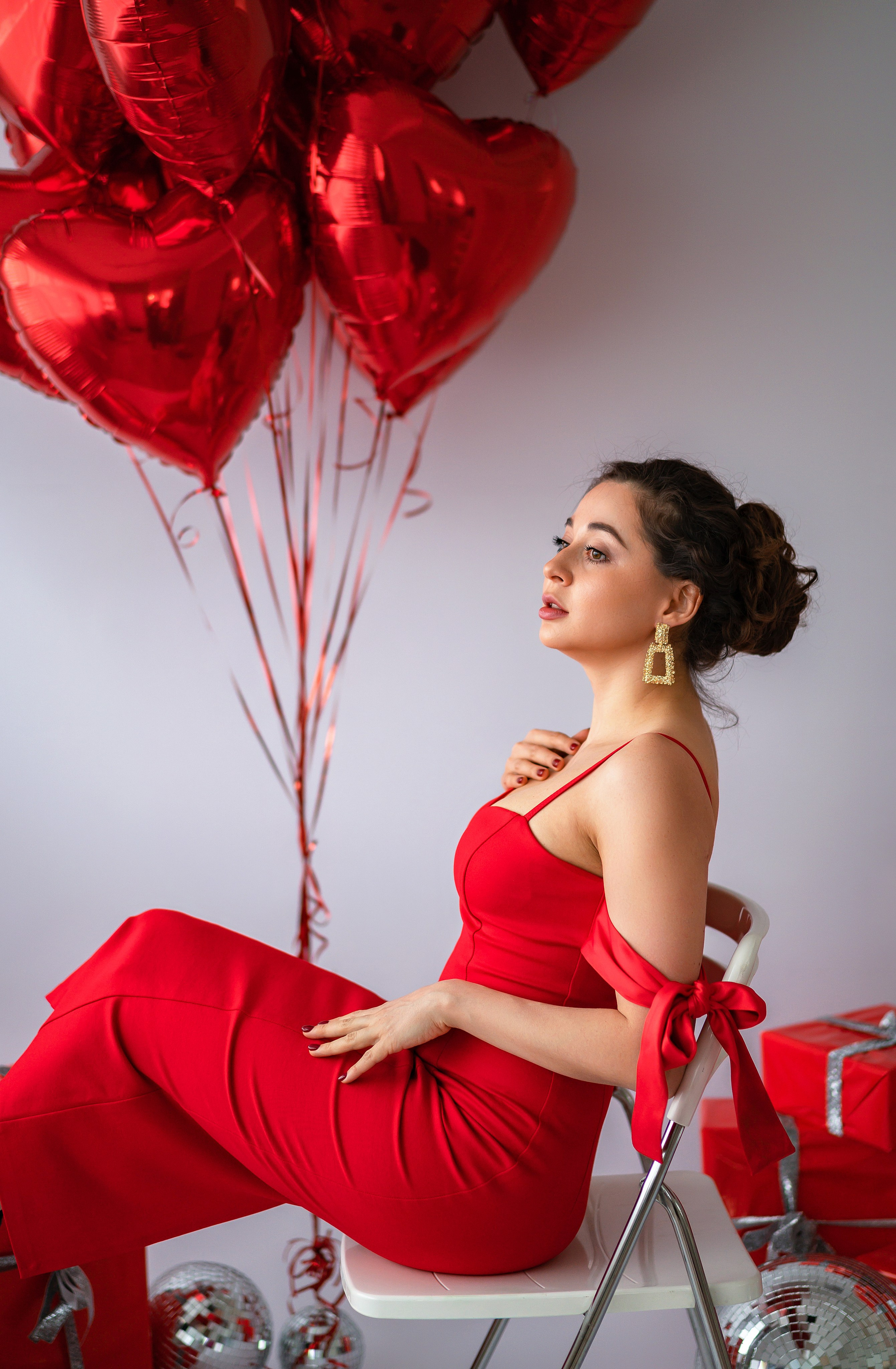 Женская фотосессия, индивидуальная съемка, студийный портрет, фотосессия в студии, индивидуальная фотосессия. Главная