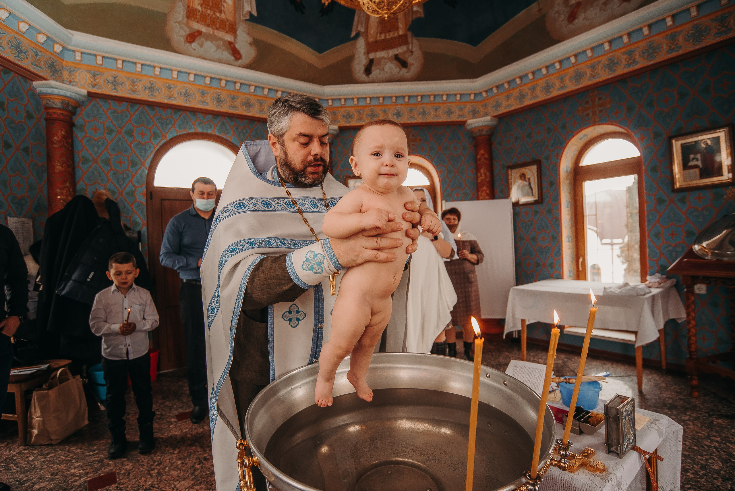 Крещение Василисы 19.12.20. Фотограф Мария Хлебникова Санкт-Петербург Москва