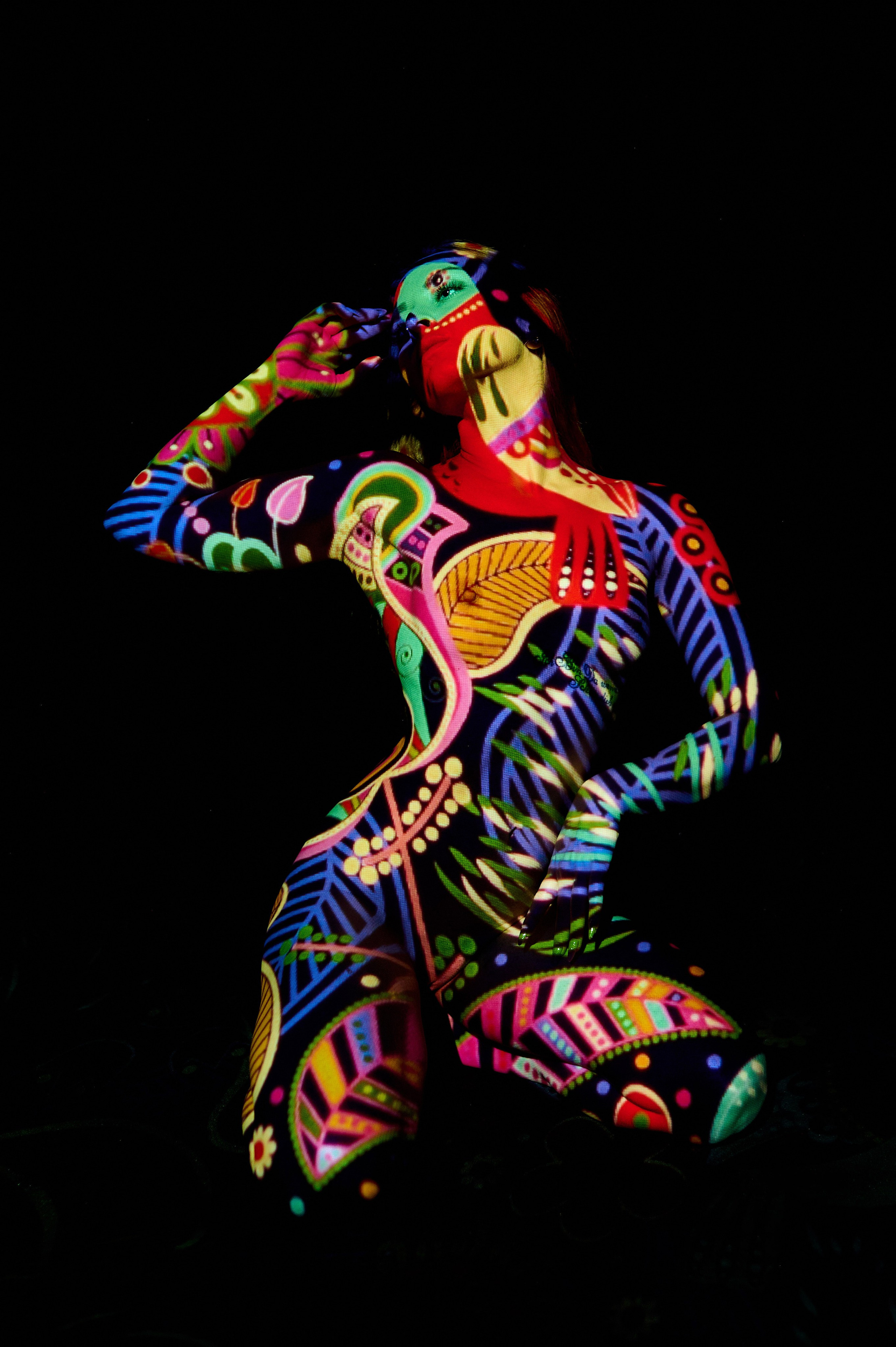 Съемка с проектором. Ню фотограф в городе Владивосток Алексей Кудряшов