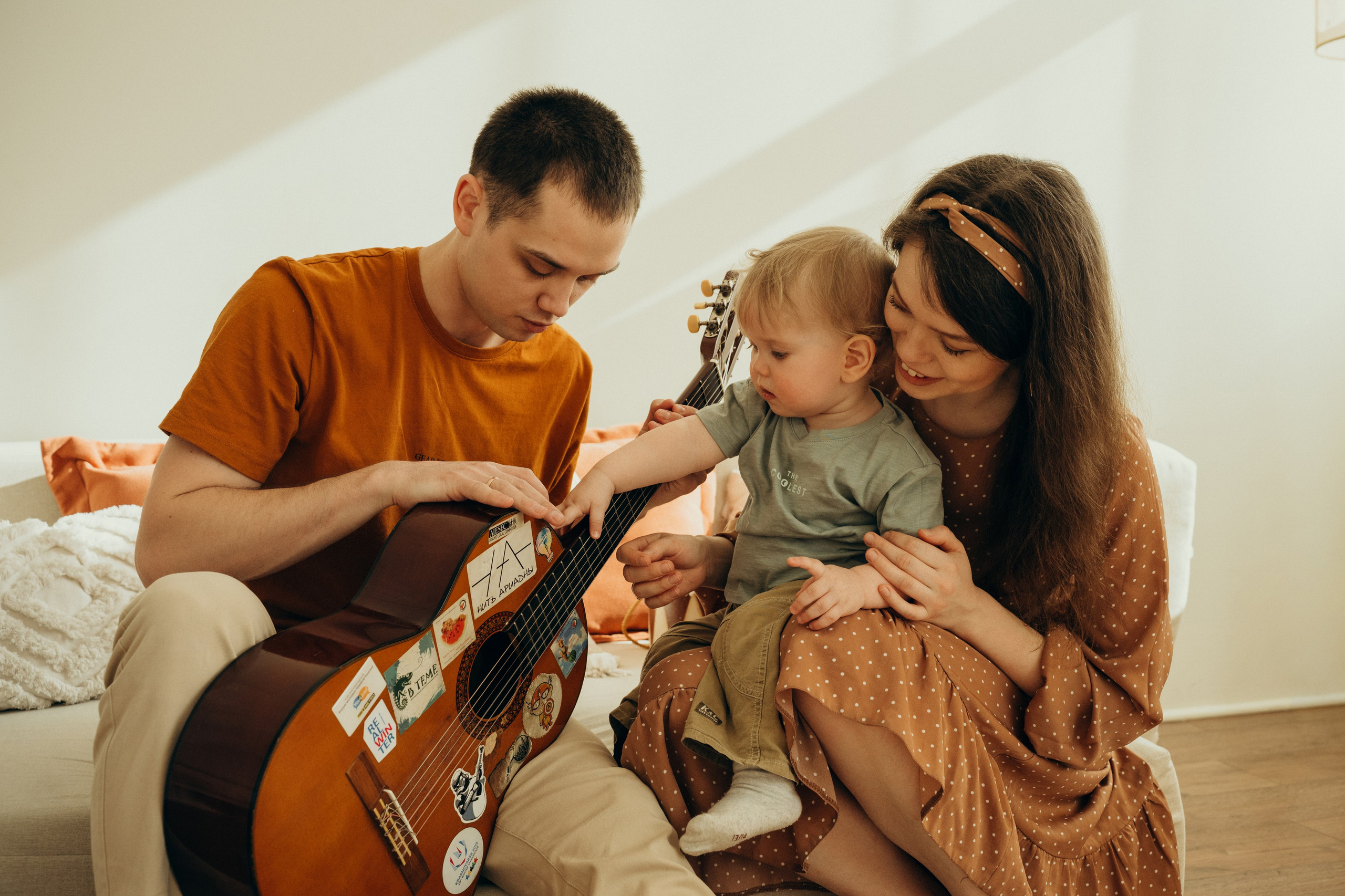 Родион, Алена и Кирюша