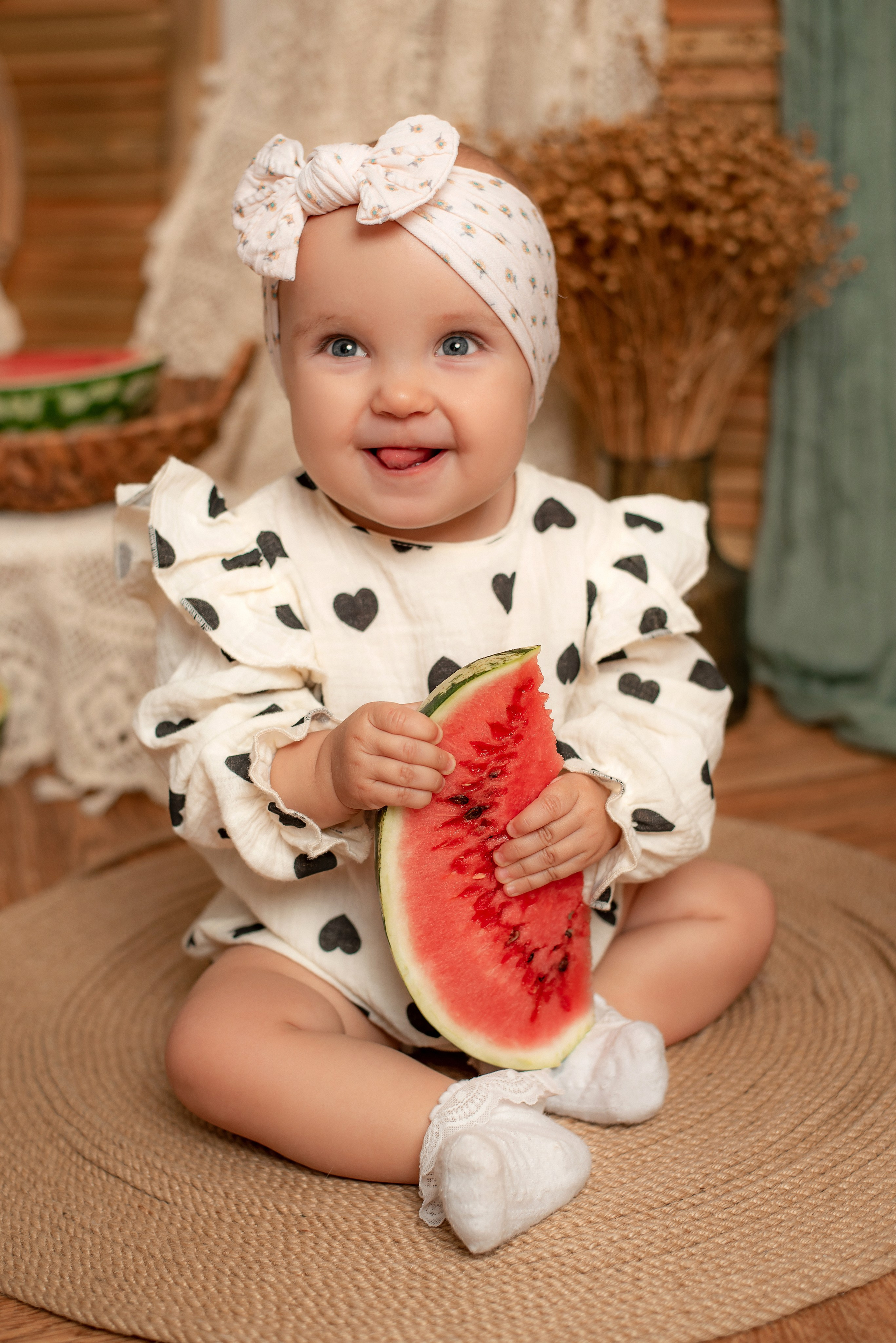 Арбузная фотосессия с Лизой и Софией. Семейный и детский фотограф Наталья Горда