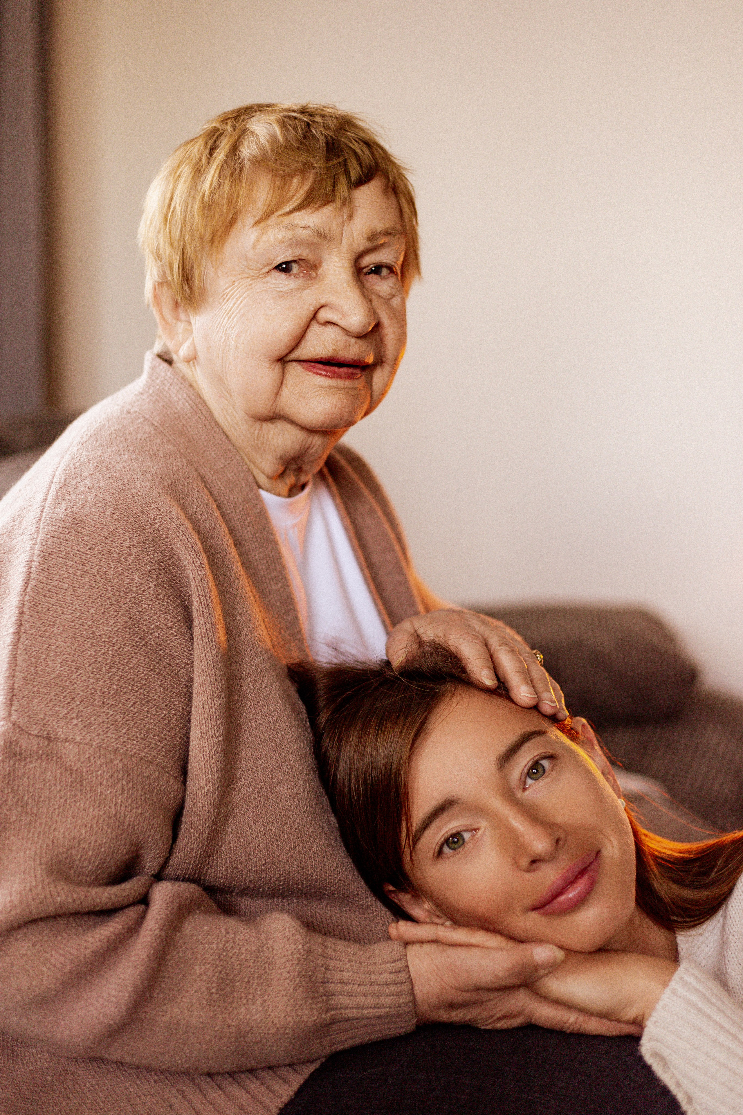 Бабушка и внучка. Фотограф Москва / Балашиха