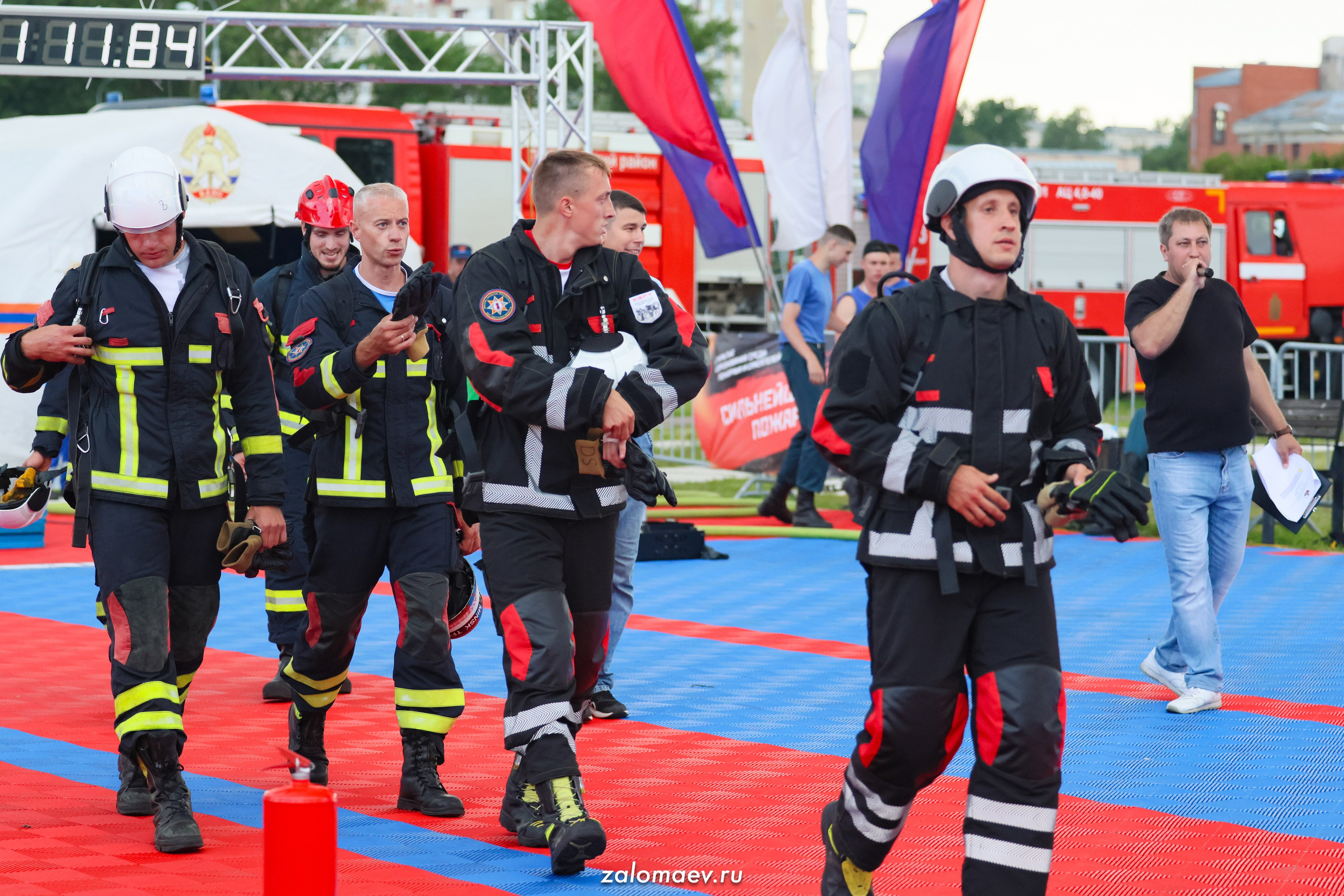 Сильнейший пожарный. Фотограф Александр Заломаев