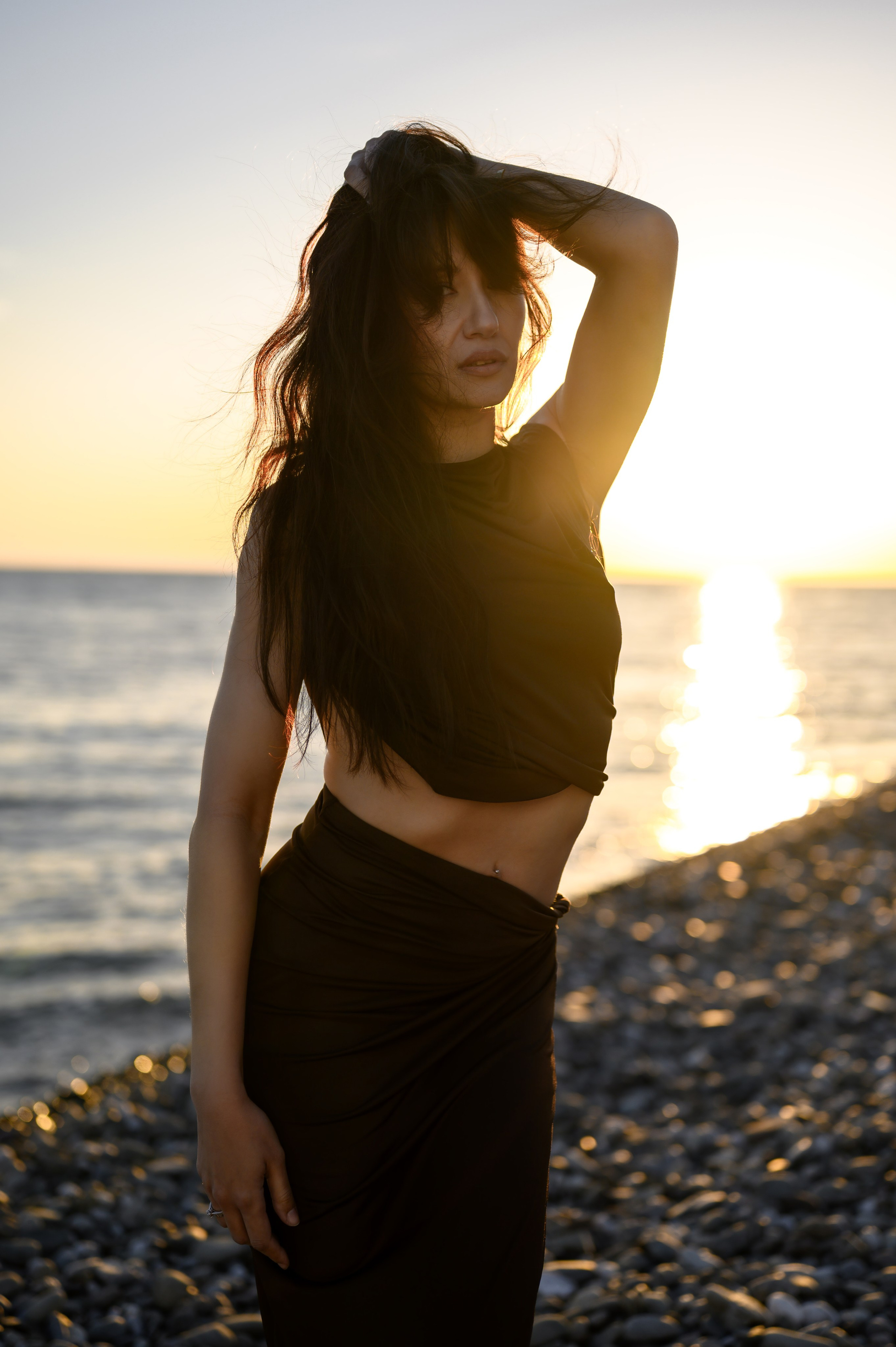 На закате. Портретный и будуарный фотограф в Воронеже. Игорь Бабичев