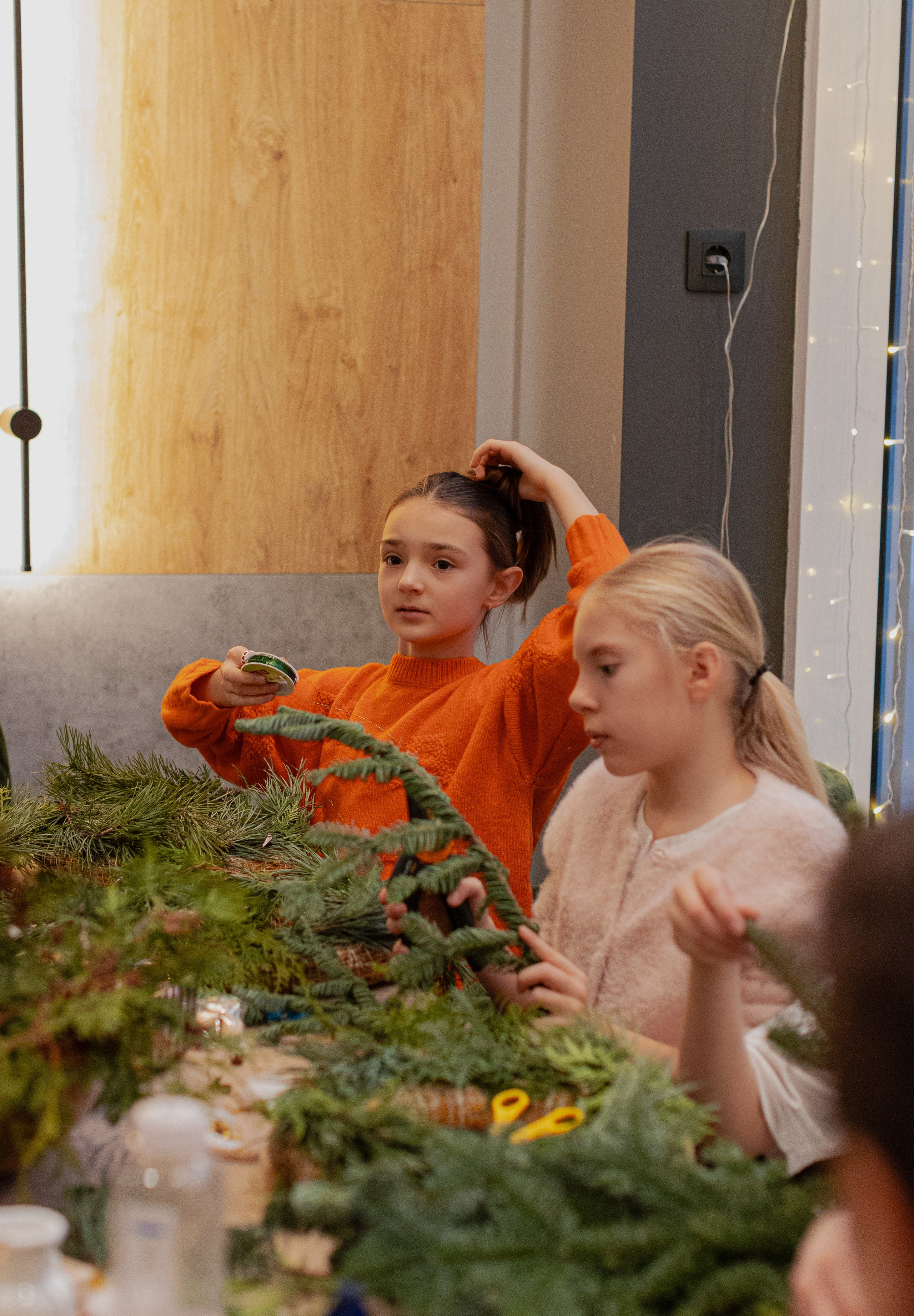 Мк Новогодний Венок. Анастасия Ракчеева Художник