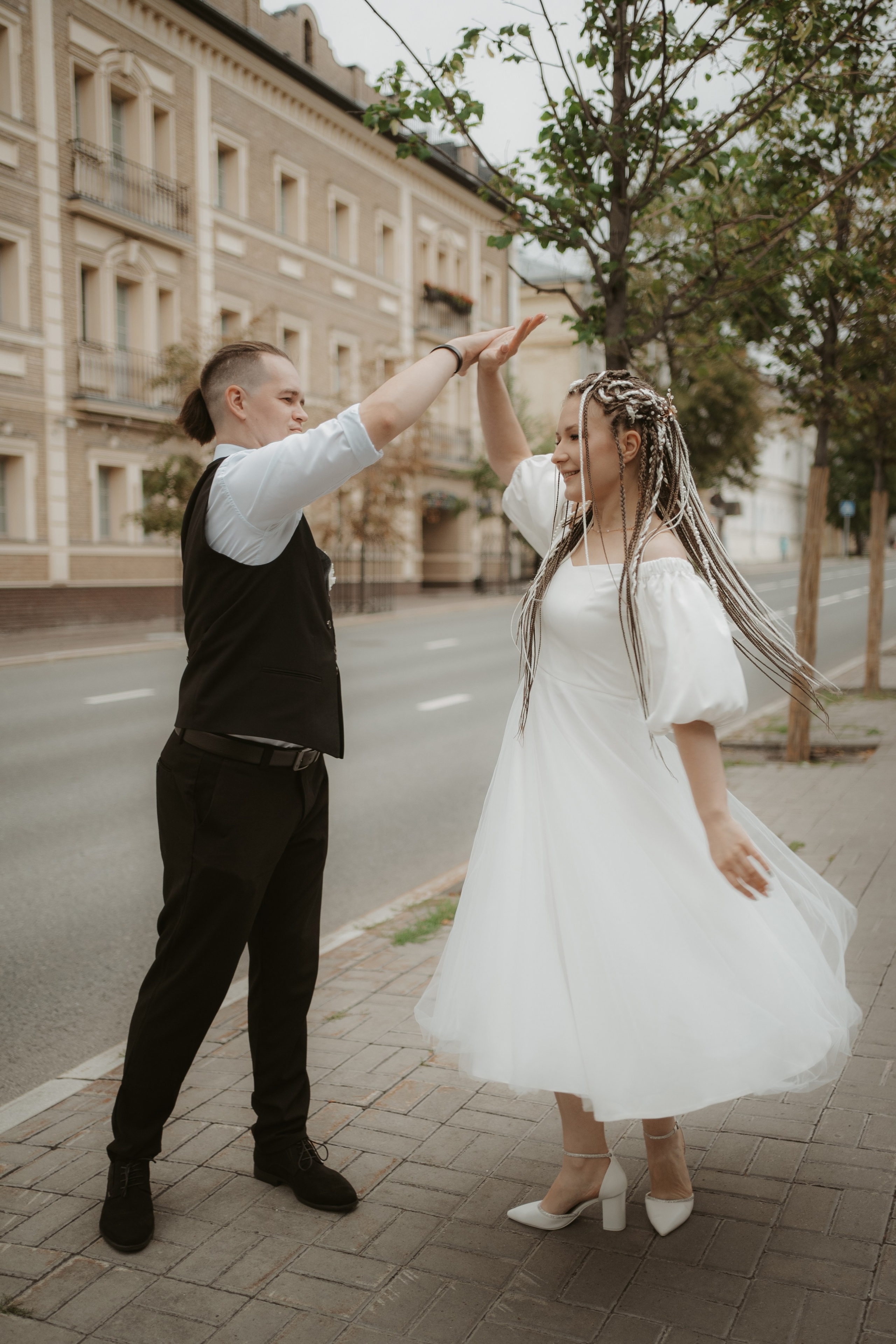 Женя и Рита, свадебная прогулка по Казани. Портретный фотограф в Казани, Красной Поляне и Сочи Анна Кузнецова
