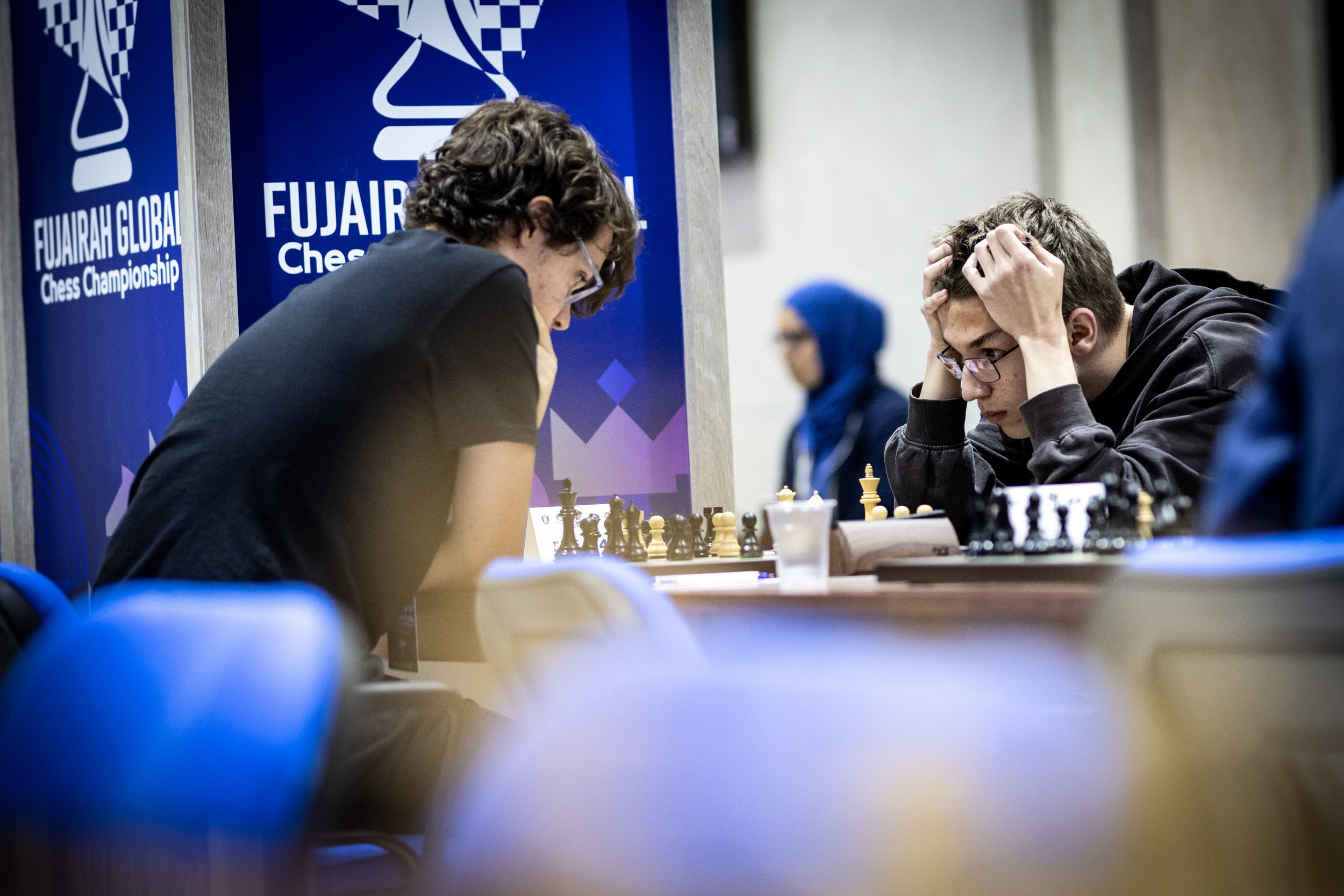 2025.08.26 1st. FUJAIRAH GLOBAL Chess Championship — Round2. Фотограф Анна Штурман (репортажная съёмка любых событий и мероприятий) Anna Shtourman photographer