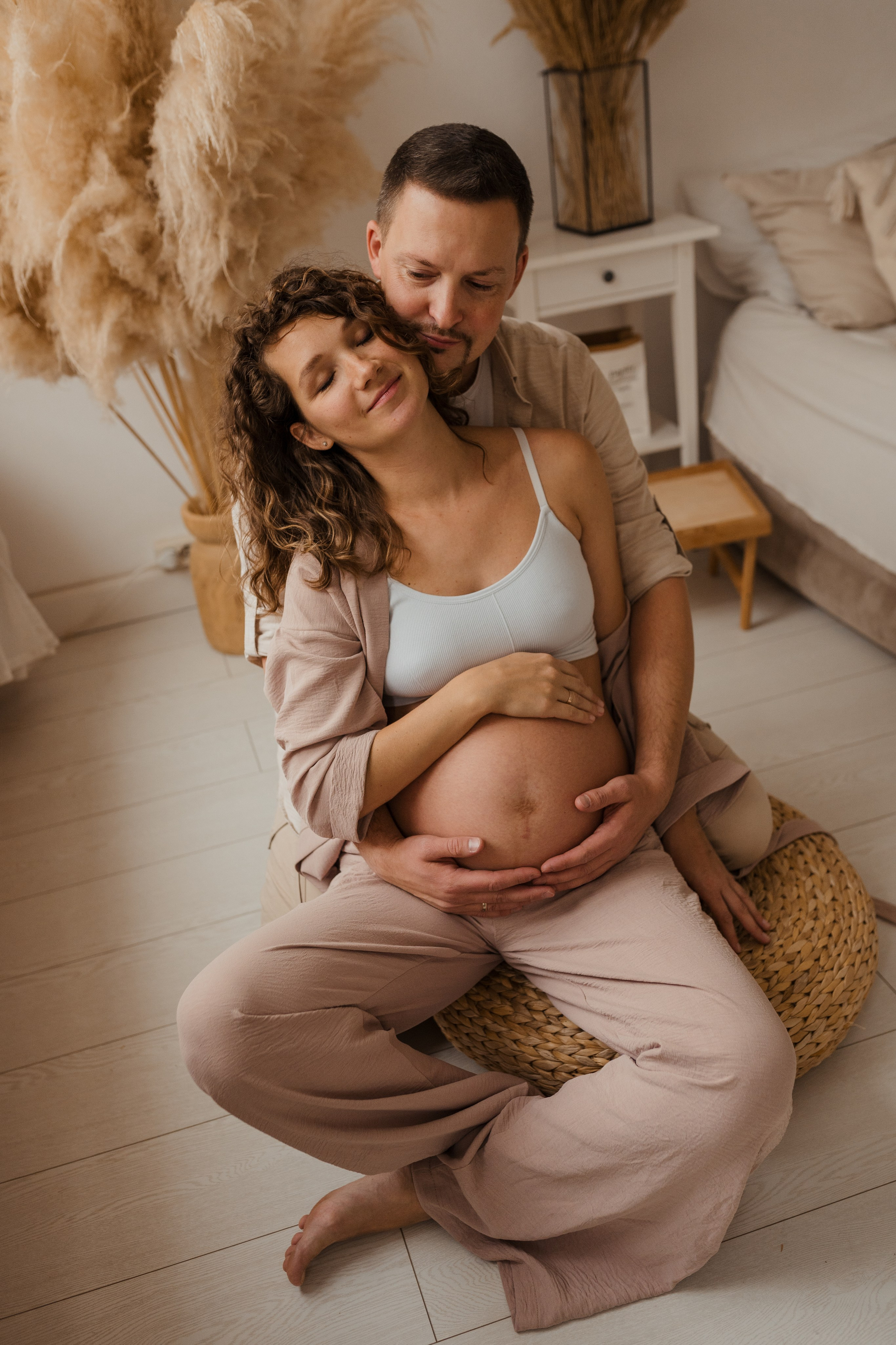 Семейная фотосессия в студии в Москве, семейный фотограф Анна Полушина. Свадебный фотограф в Москве Анна Полушина