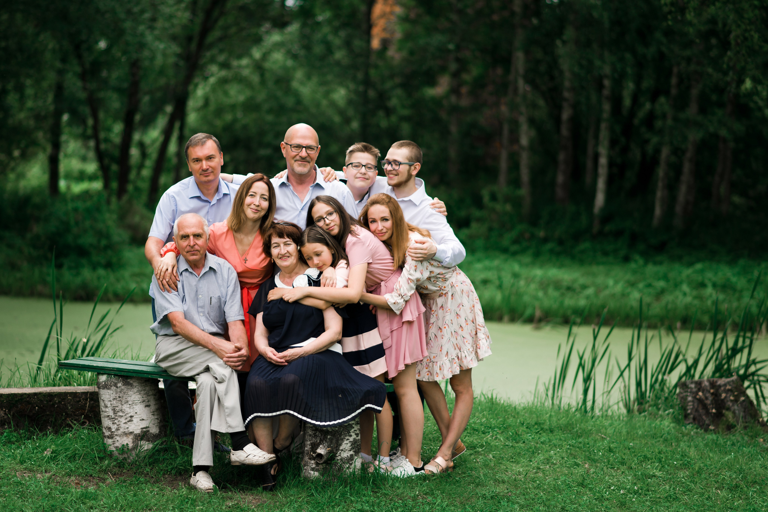 Три поколения. Фотограф Егоров Констанин