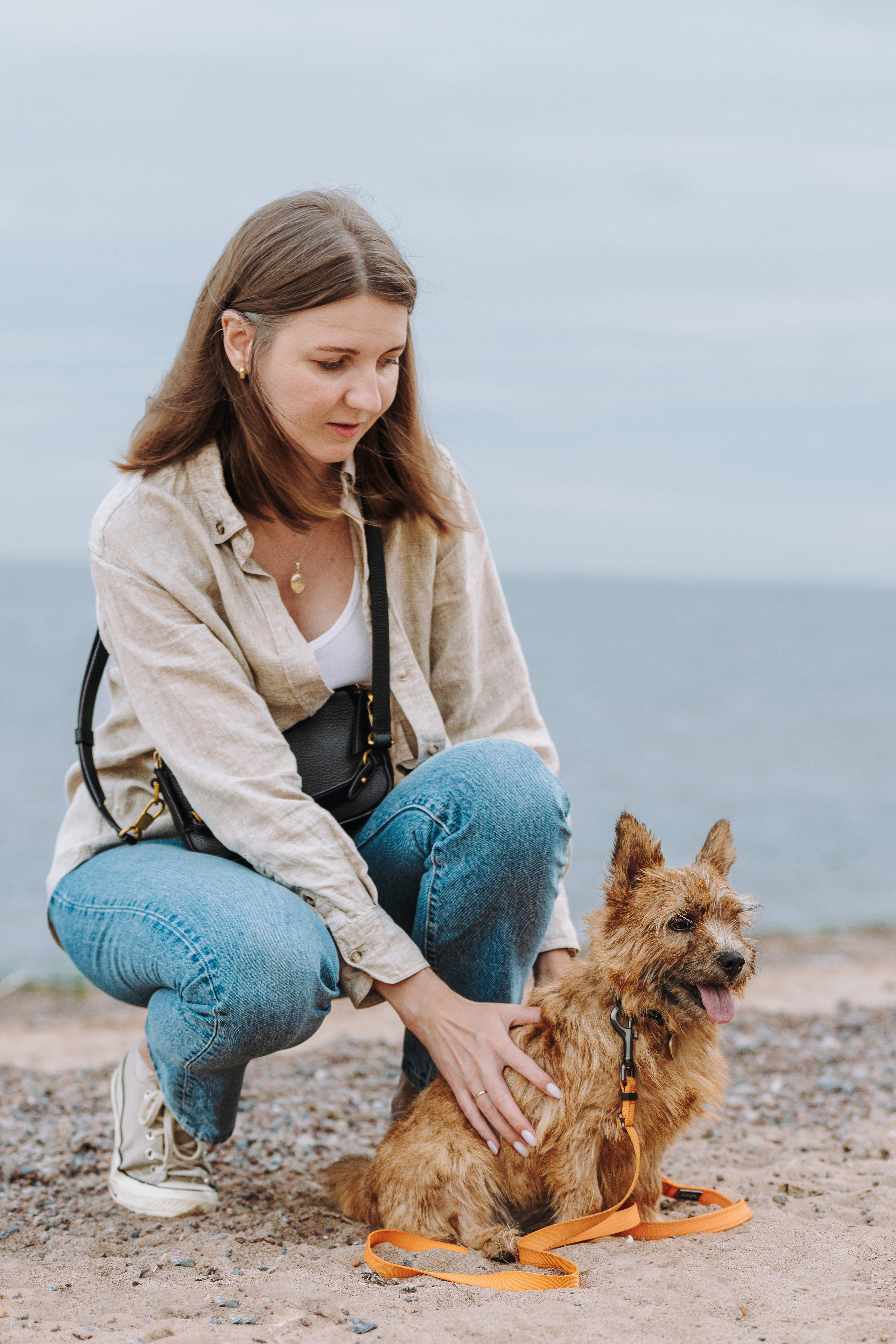 Семейная фотосессия с собакой Спб. Фотограф анималист в Спб недорого Олеся Майорова