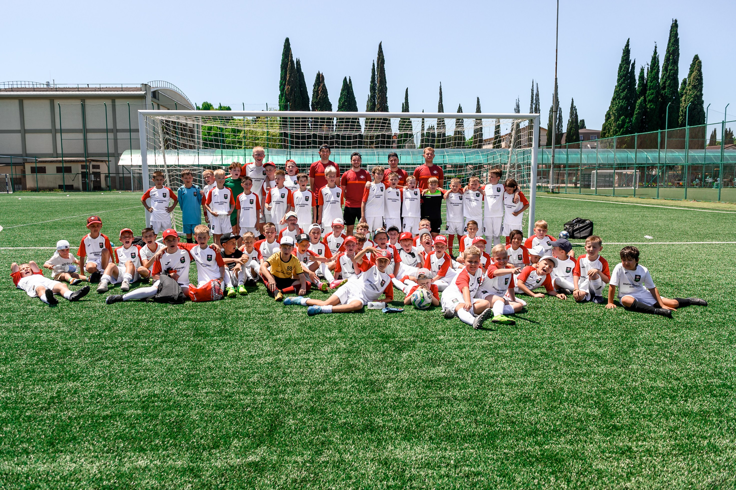 Детский лагерь футбольной школы Спартак. Свадебный и семейный фотограф София Невская