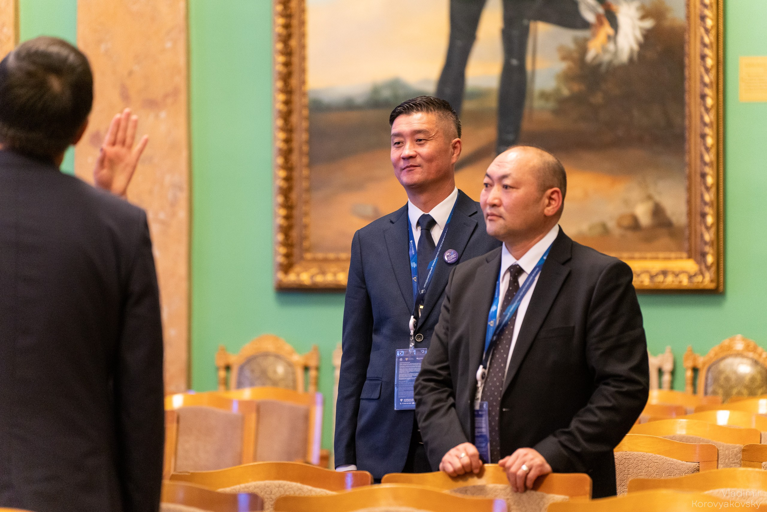 Совещание руководства ПГУПС с Делегациями Исполнительного агентства Правительства Монголии и делегацией АО «УБЖД». Фотограф Владимир Коровяковский