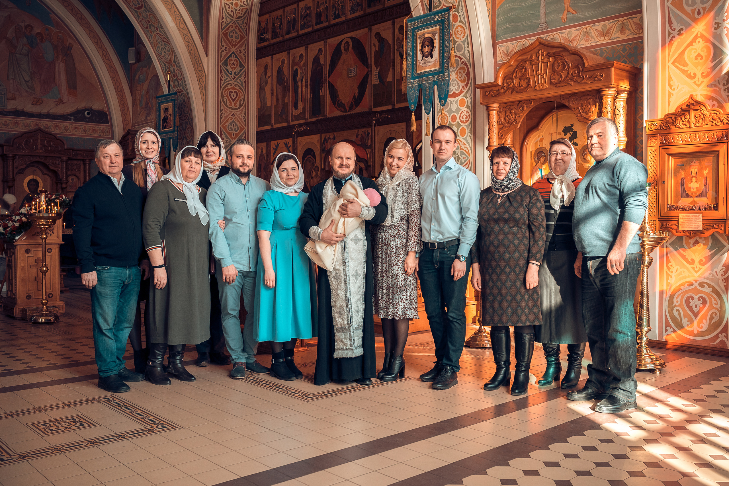 Крещение Екатерины Храм Иоанна Предтечи. Фотограф на Крещение и Венчание в Красноярске Рамазанова Юлия