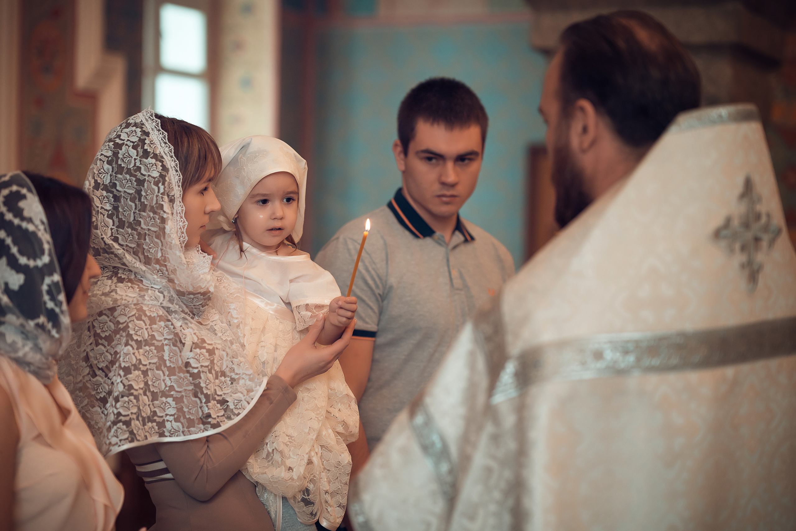 Крещение Таисии Храм Иоанна Предтечи. Фотограф на Крещение и Венчание в Красноярске Рамазанова Юлия