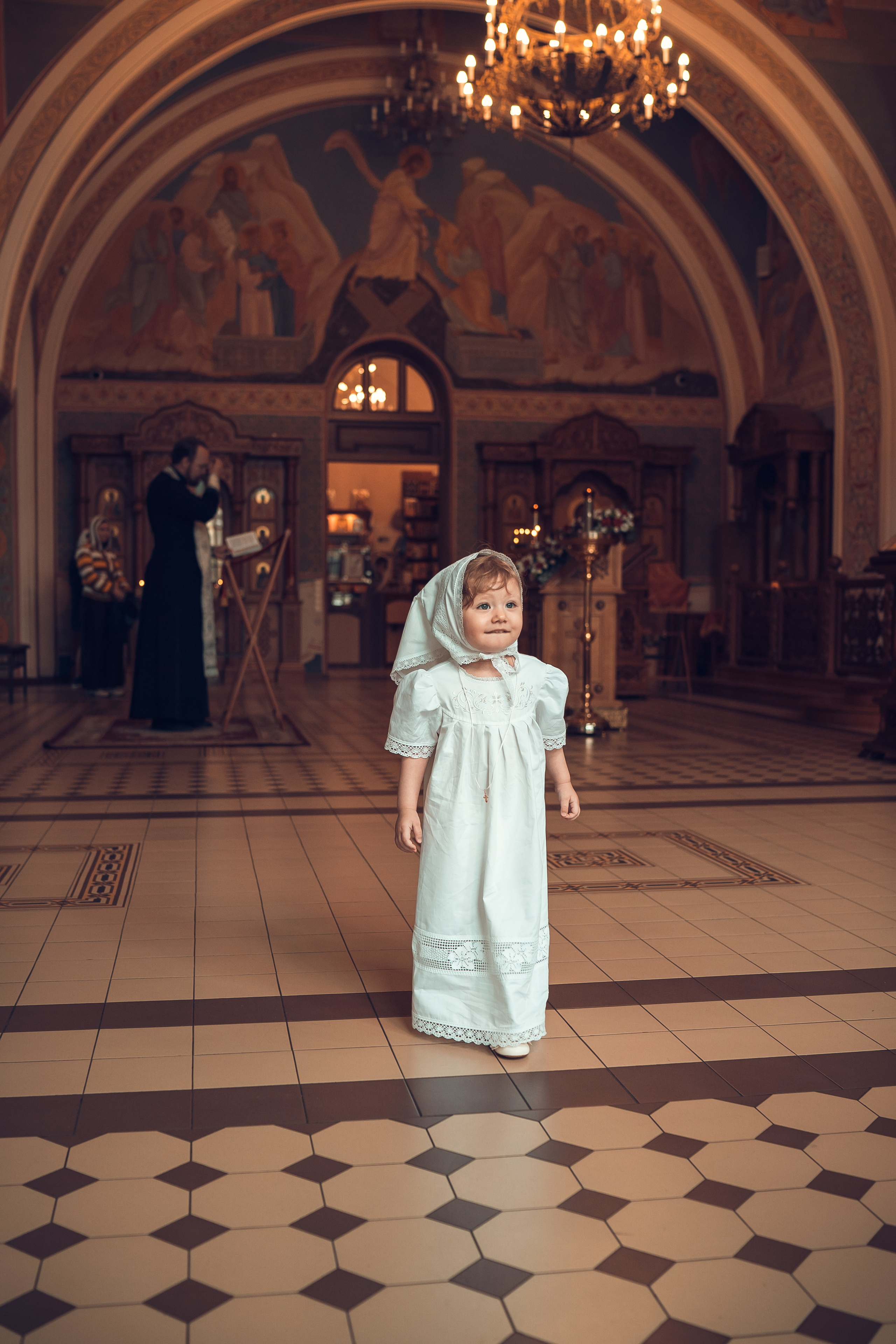 Крещение Анны Храм Иоанна Предтечи. Фотограф на Крещение и Венчание в Красноярске Рамазанова Юлия