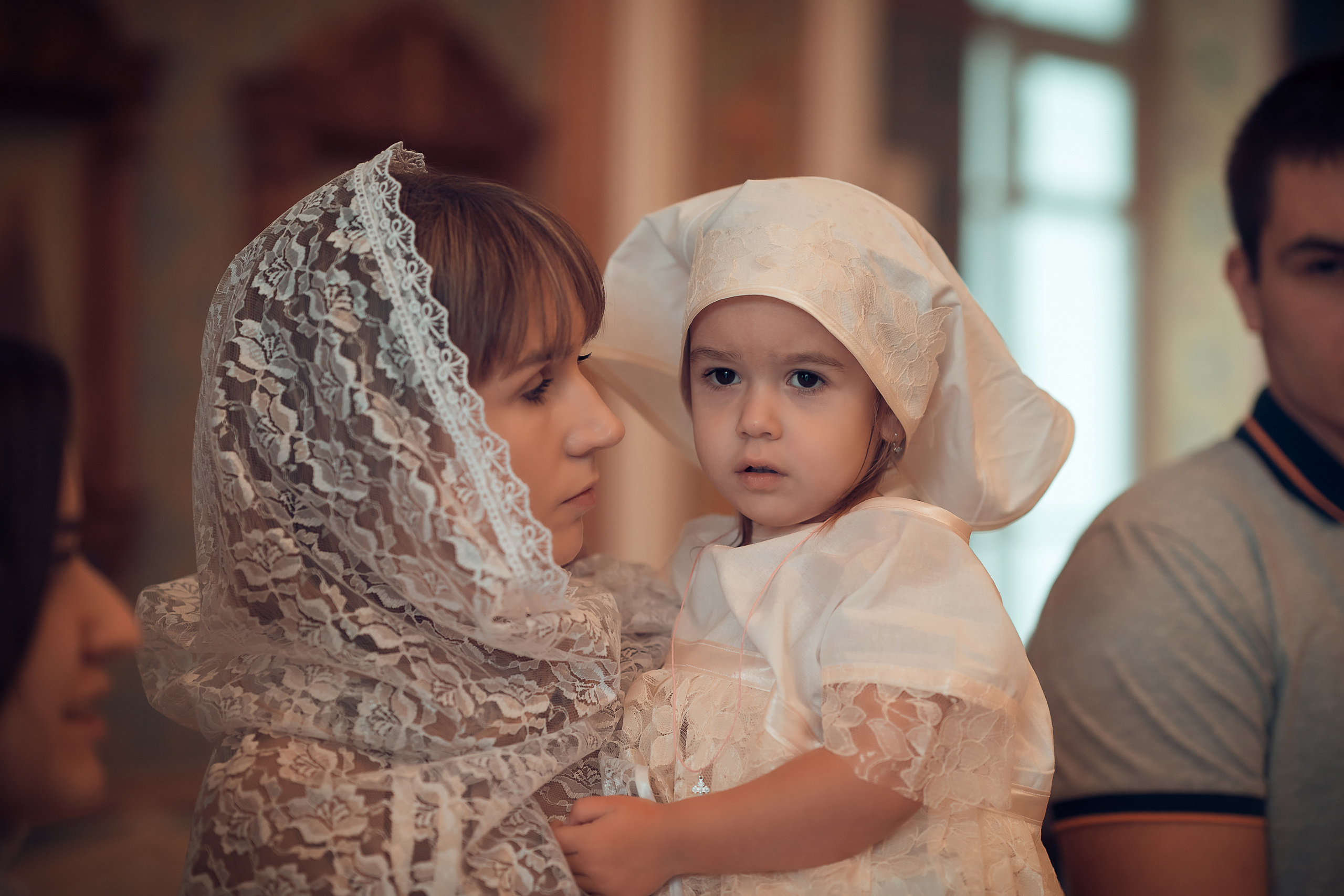 Крещение Таисии Храм Иоанна Предтечи. Фотограф на Крещение и Венчание в Красноярске Рамазанова Юлия