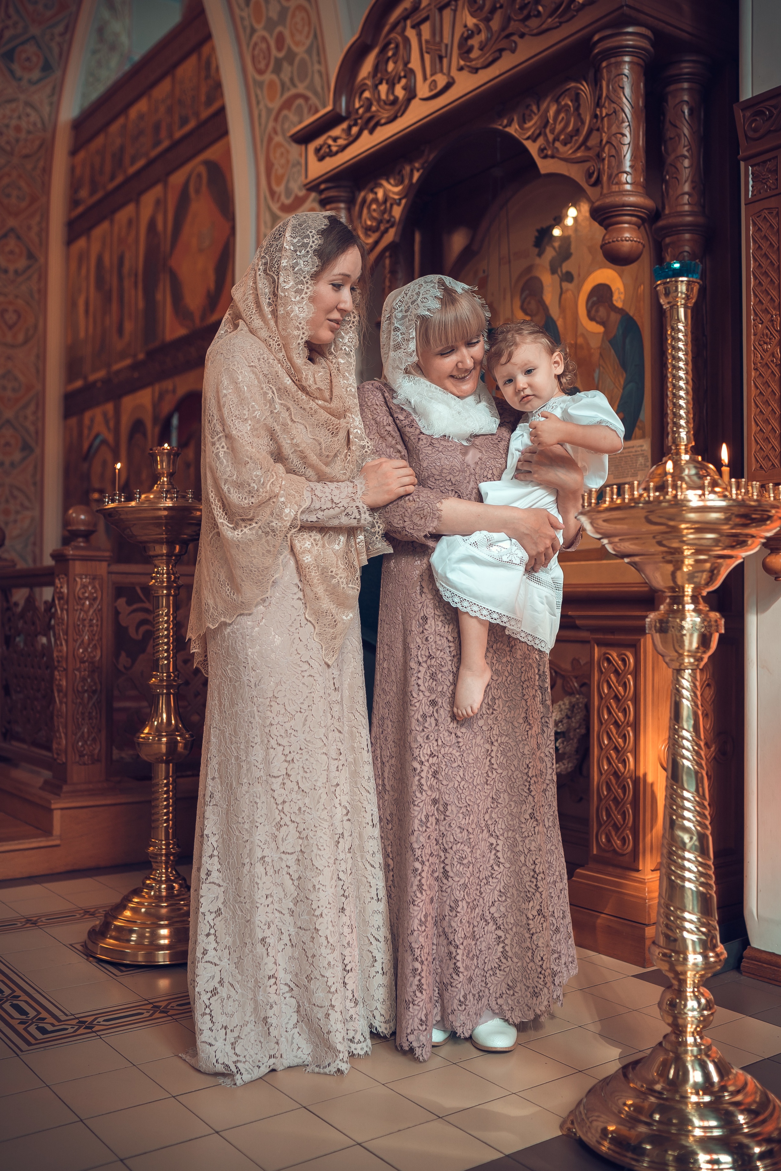 Крещение Анны Храм Иоанна Предтечи. Фотограф на Крещение и Венчание в Красноярске Рамазанова Юлия