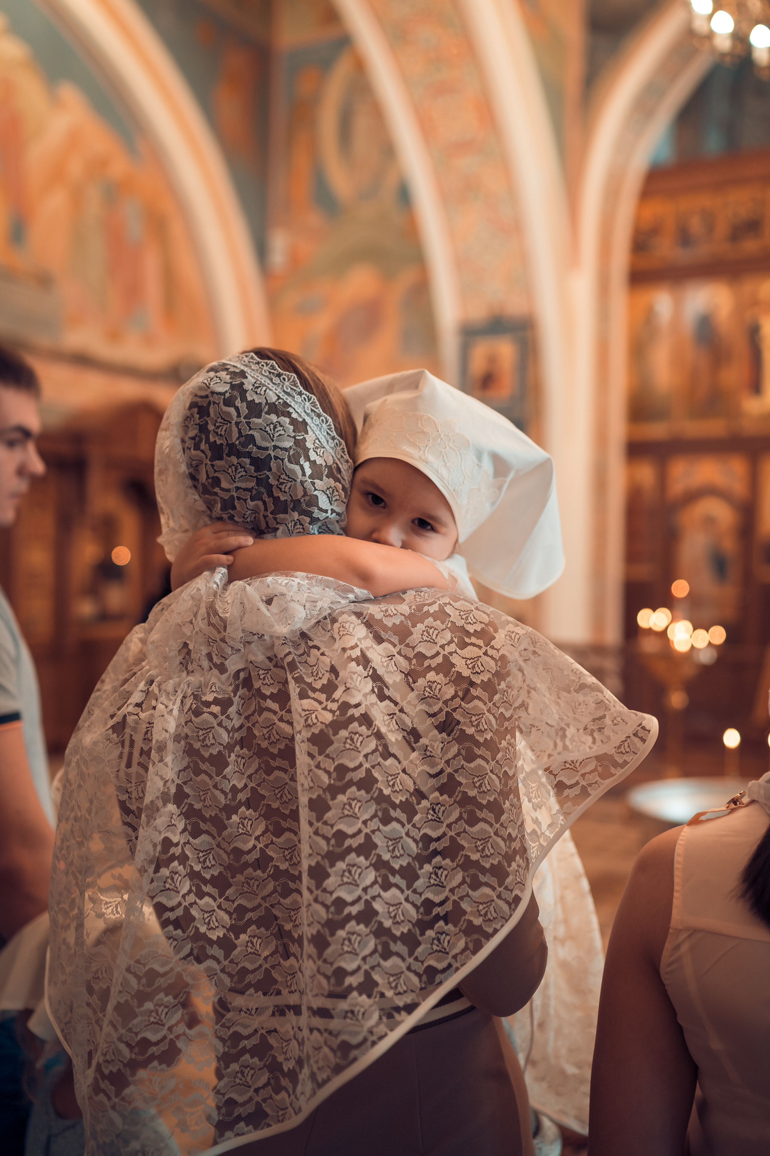 Крещение Таисии Храм Иоанна Предтечи. Фотограф на Крещение и Венчание в Красноярске Рамазанова Юлия