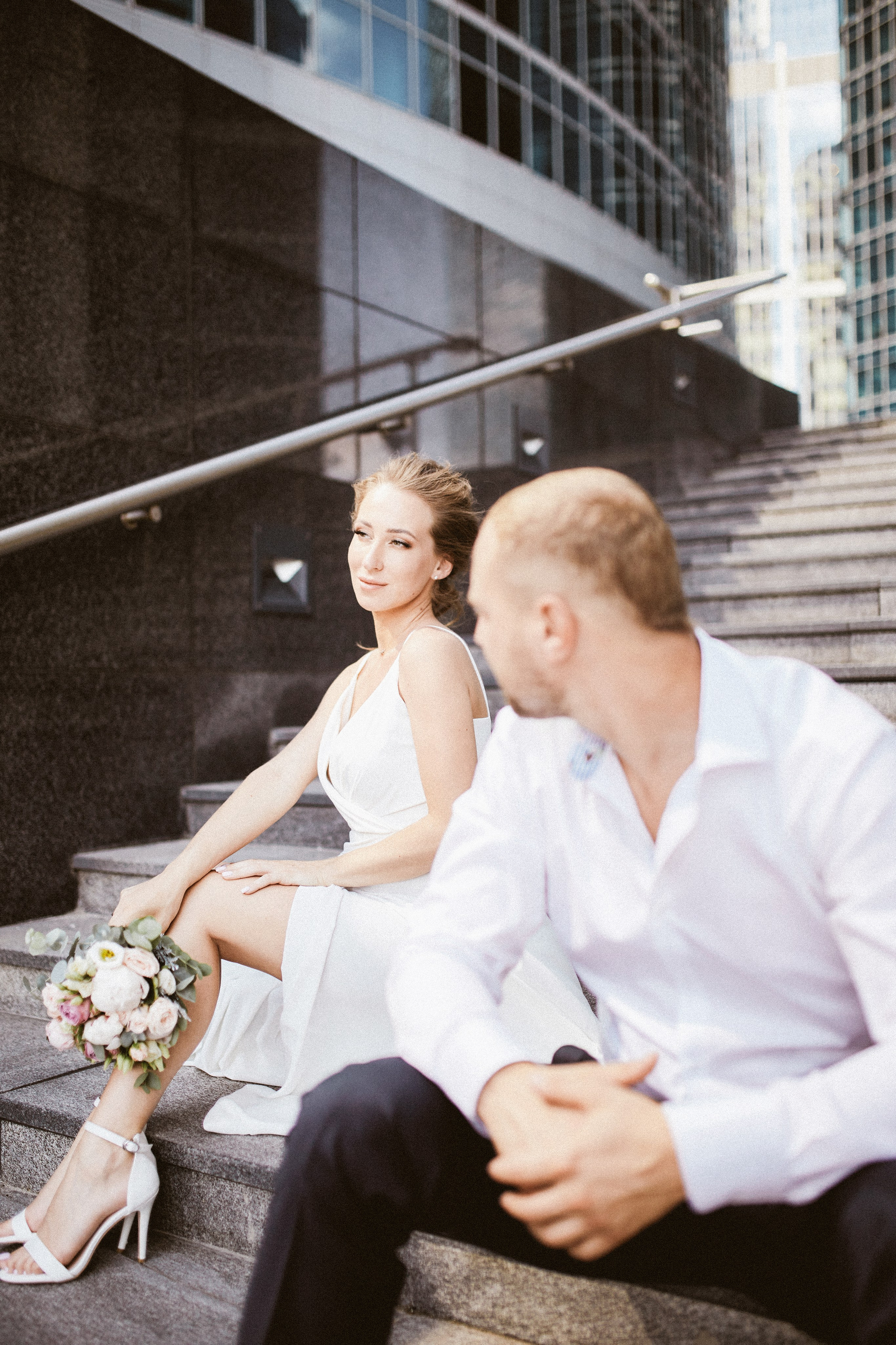 Свадьба в Сити. Портретный фотограф в Москве Мария Варлей