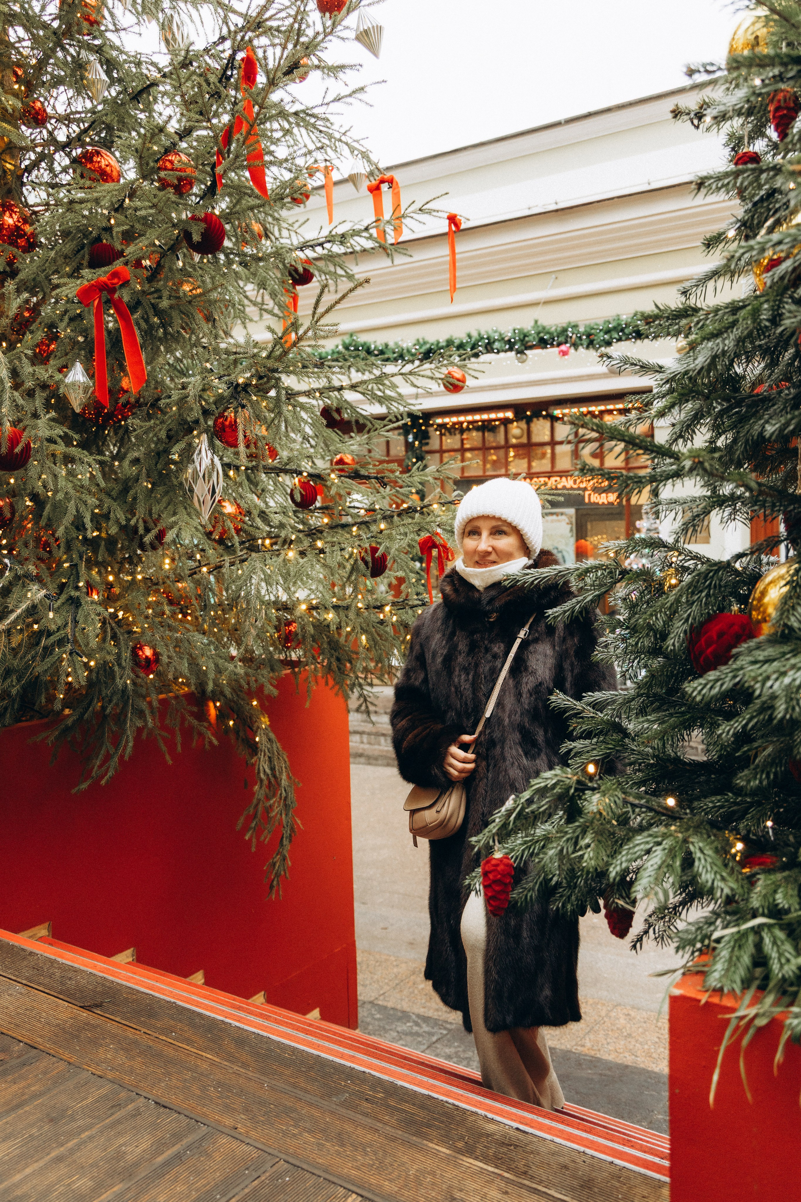 Зимняя прогулка Юлии. Фотограф lifestylе в Москве Пшеничная Анастасия