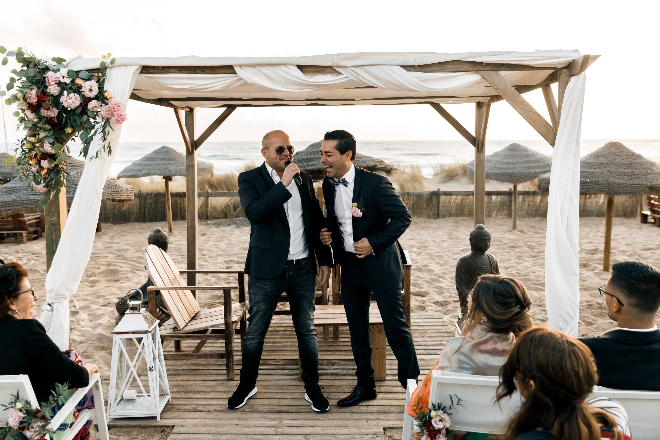 Nacho & Leticia — Costa da Caparica (Portugal). Richard and Irene - Destination wedding photographer