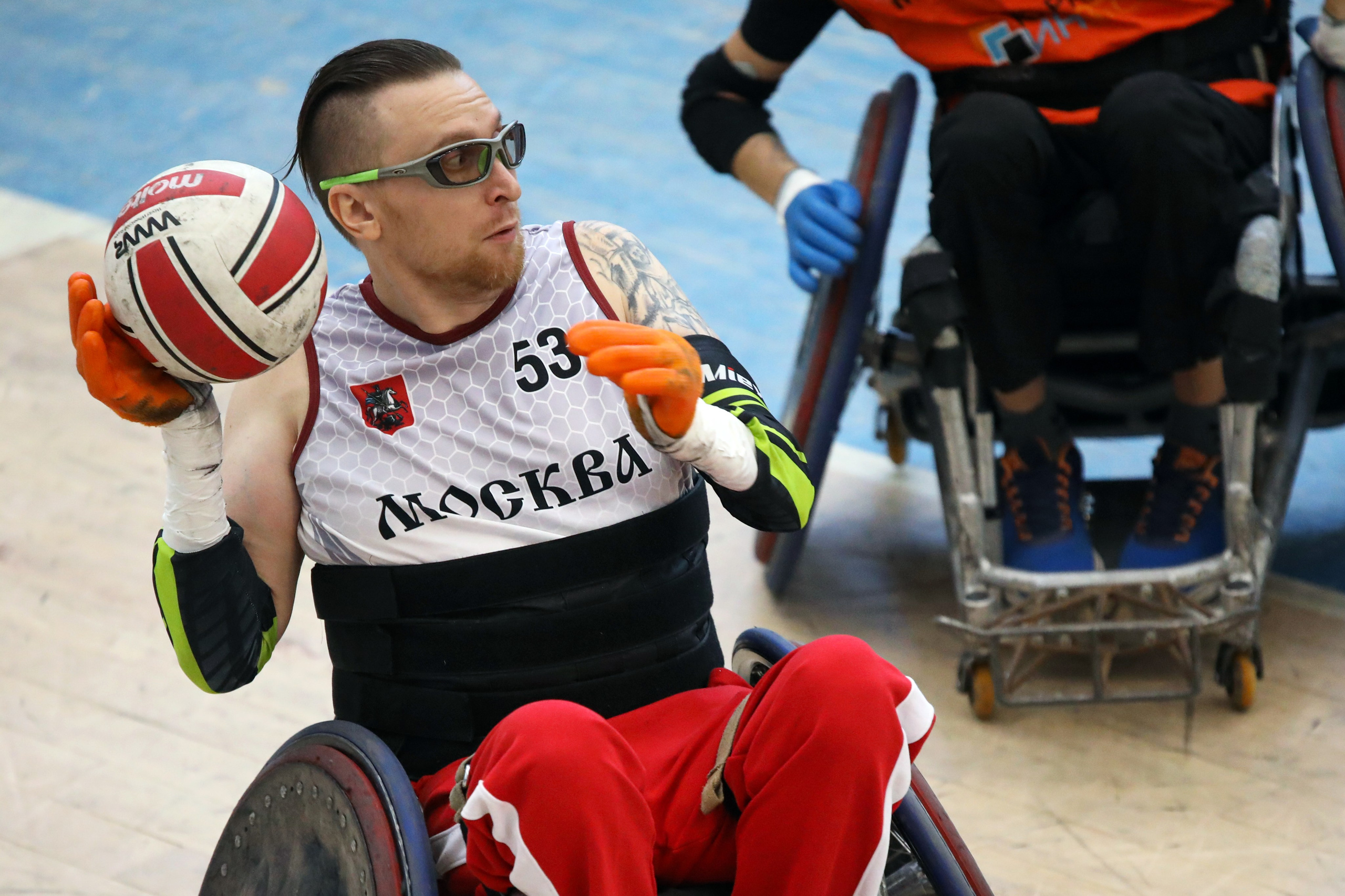 Регби на колясках. Спортивный фотограф в Санкт-Петербурге Наталья Ксенофонтова